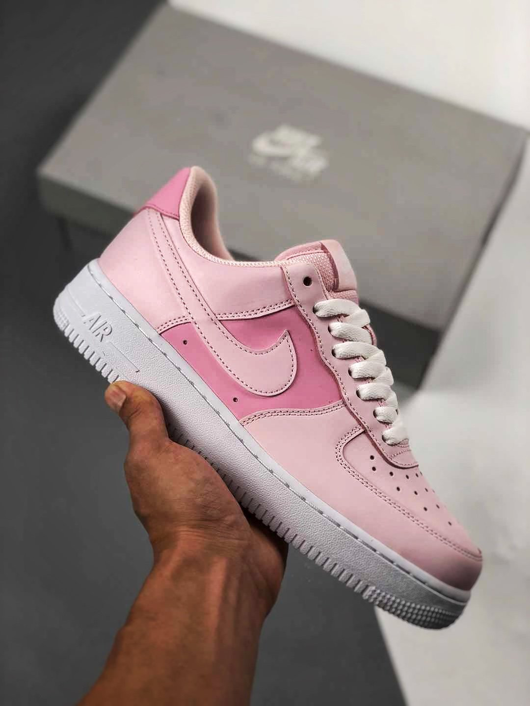 Nike Air Force 1 Low Pink Foam White For Sale