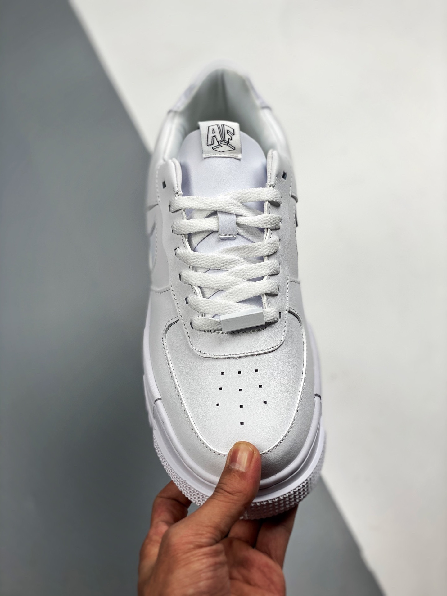 Nike Air Force 1 Low Pixel “Triple White” For Sale