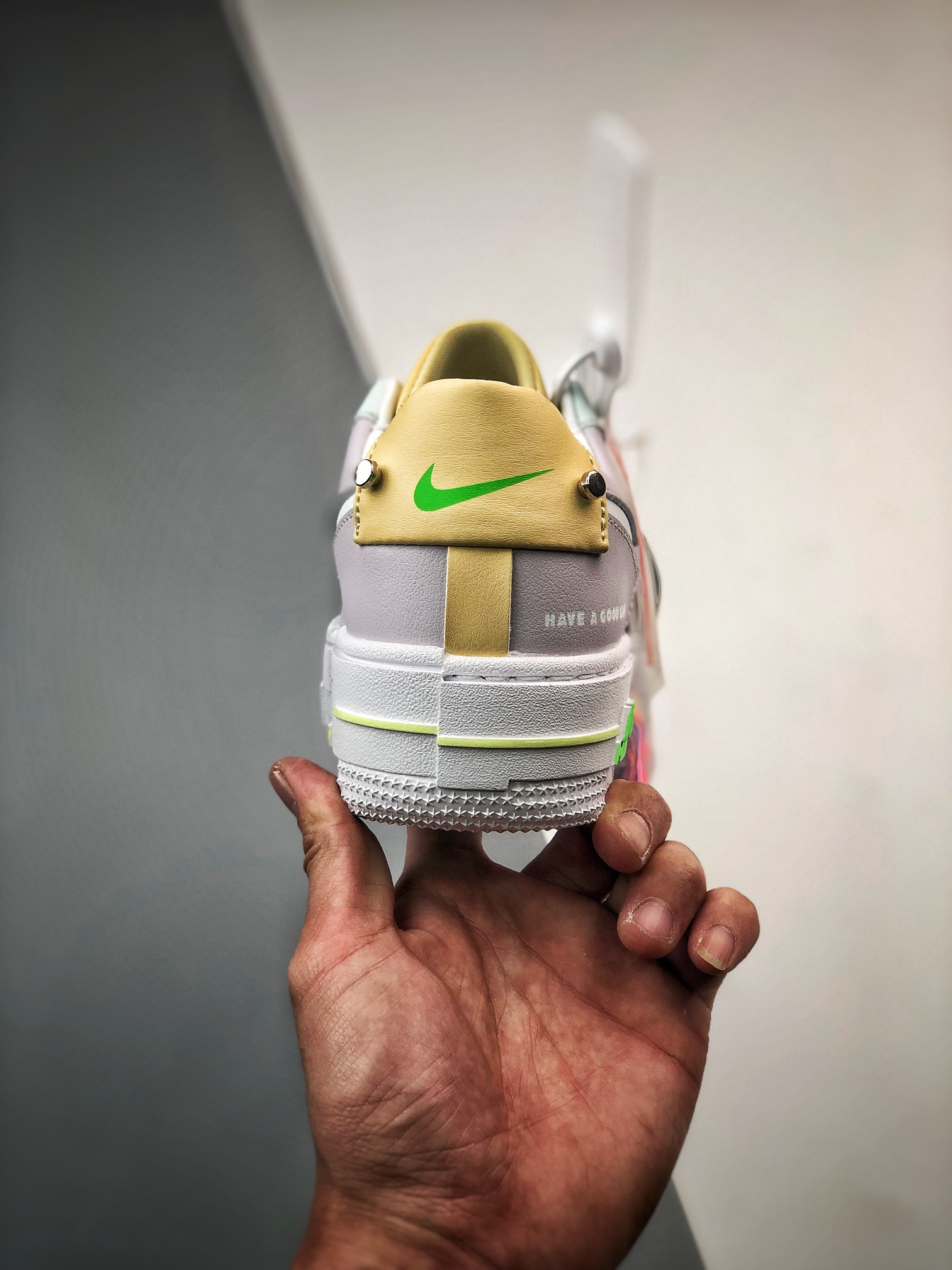 Nike Air Force 1 Low Pixel “Have a Good Game” Venice/White/Green Strike For Sale