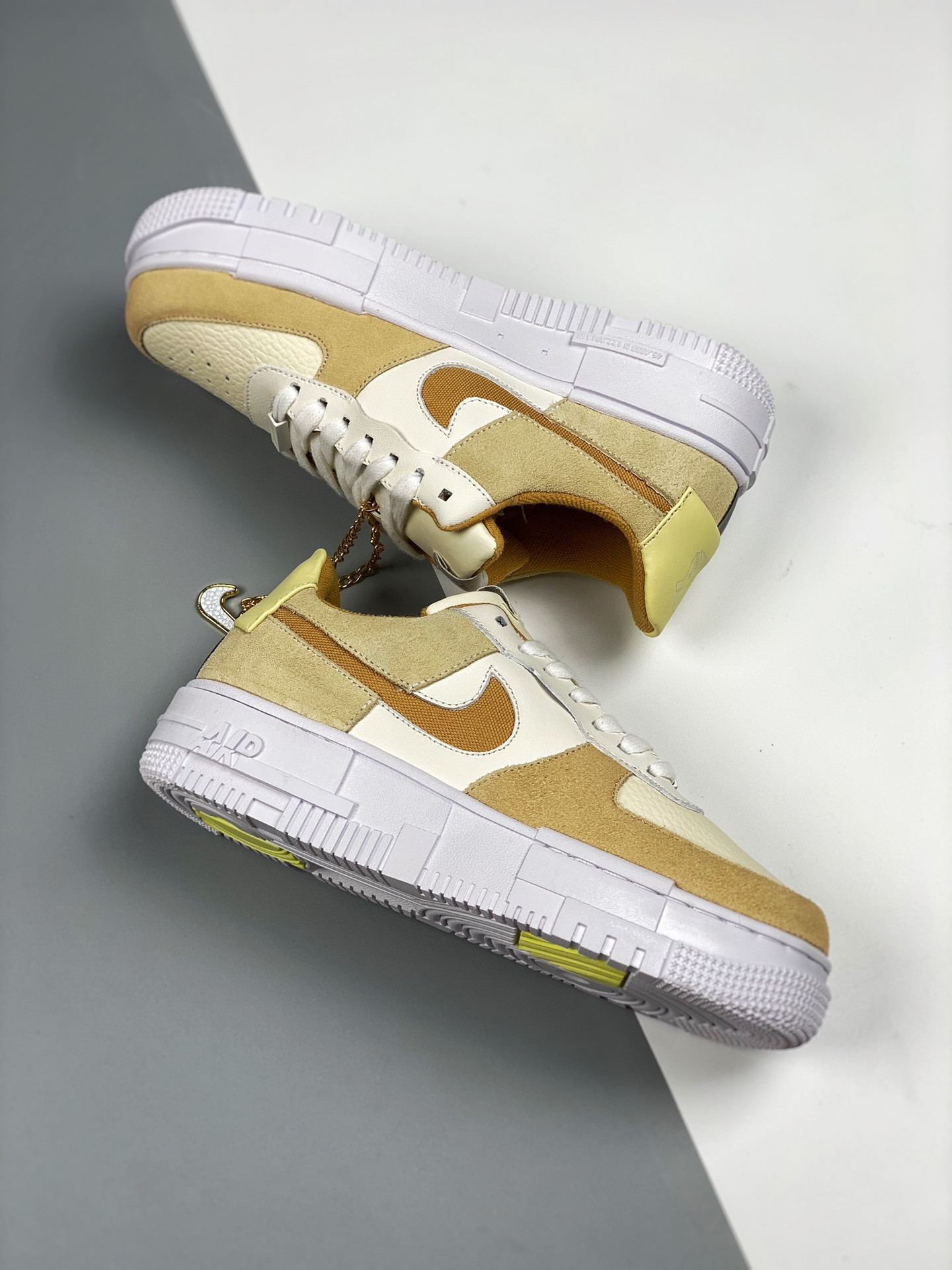 Nike Air Force 1 Low Pixel Sail Coconut Milk Lemon Drop For Sale