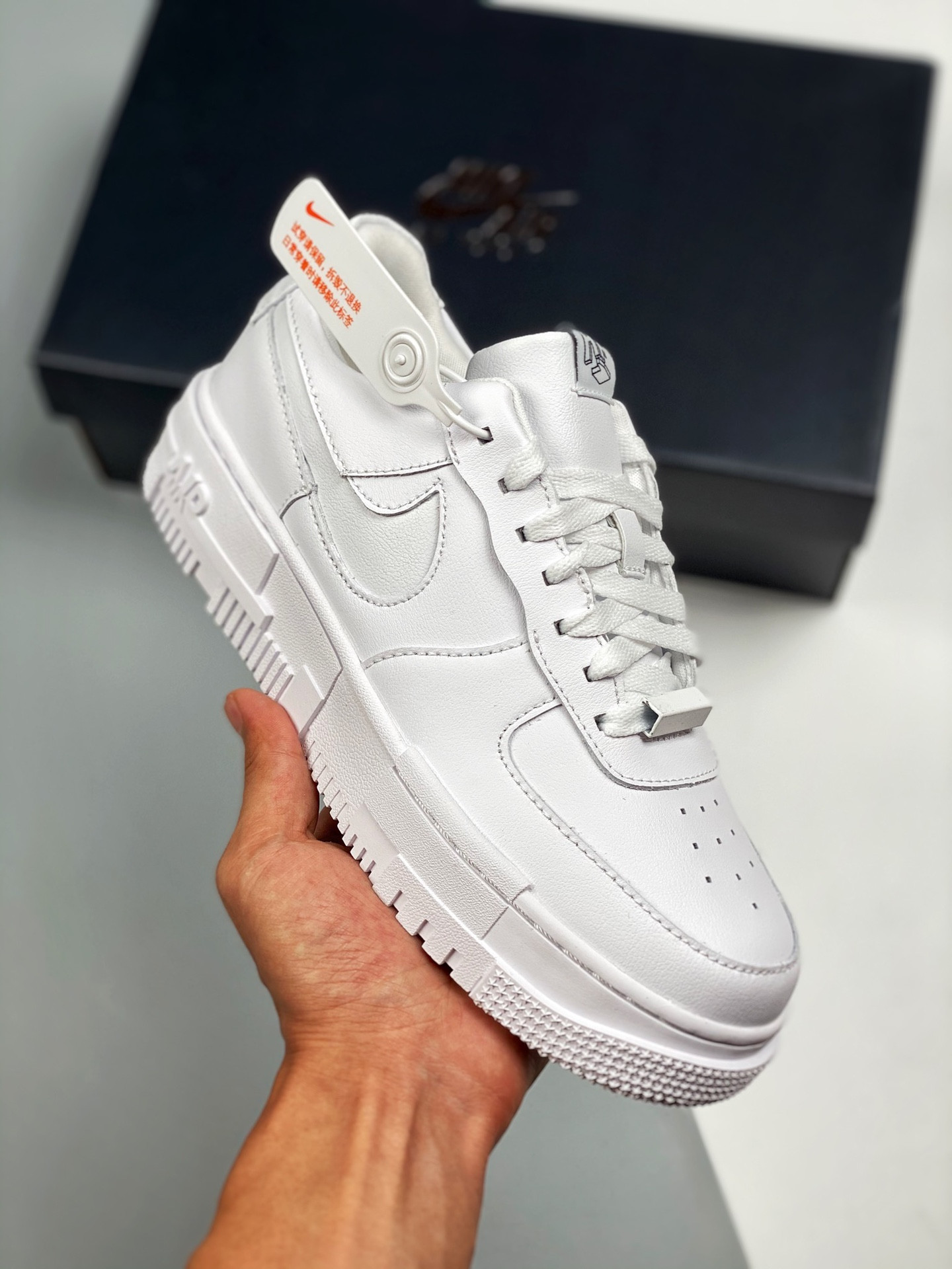 Nike Air Force 1 Low Pixel SE Triple White For Sale