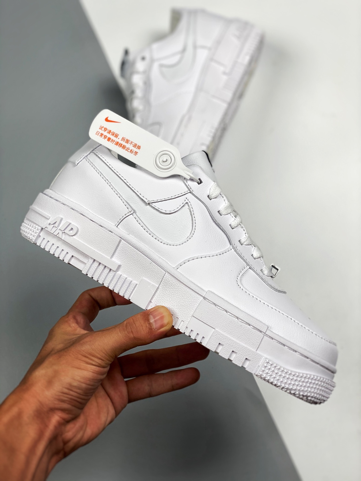 Nike Air Force 1 Low Pixel SE Triple White For Sale