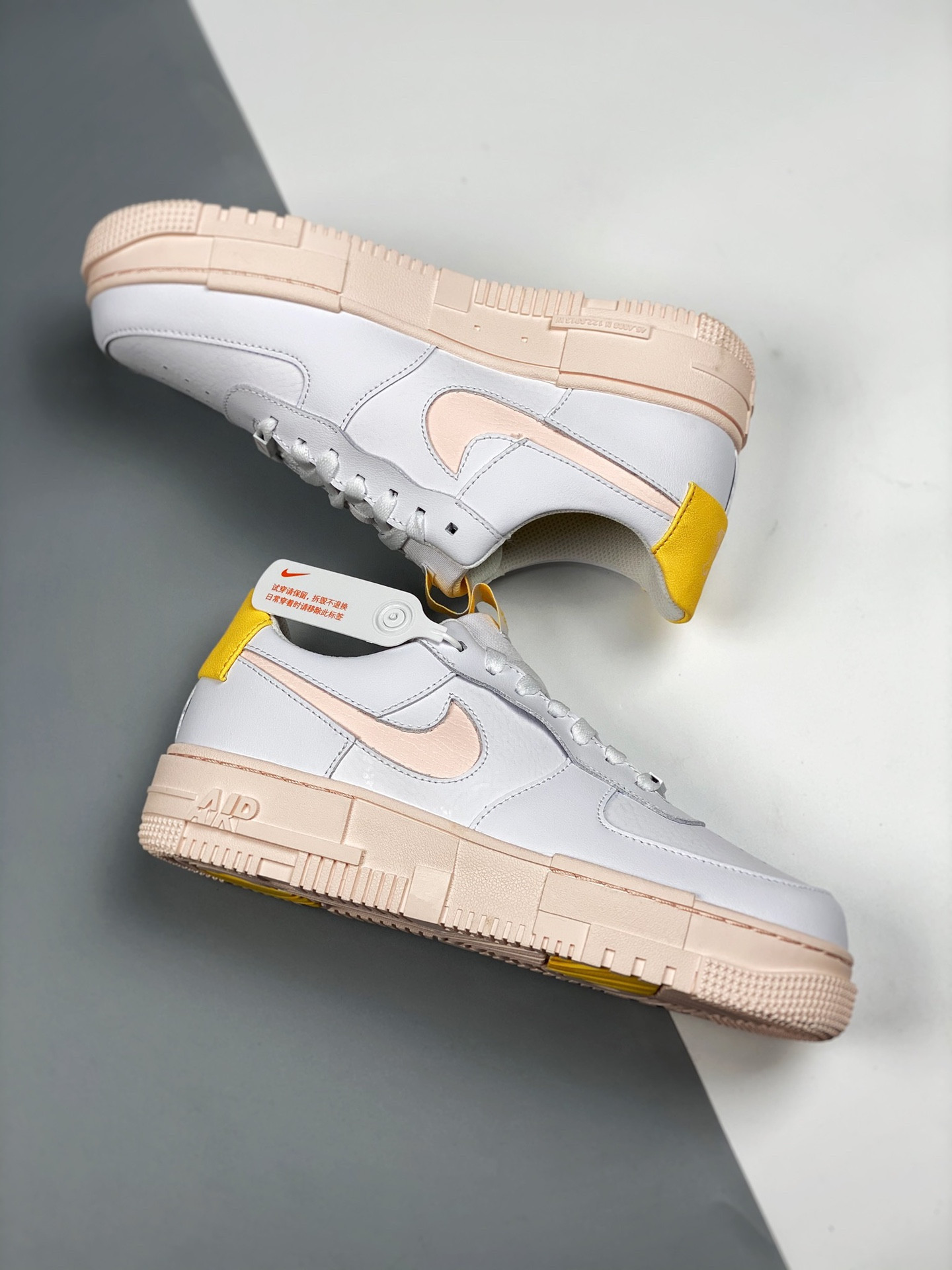 Nike Air Force 1 Low Pixel White/Arctic Orange-Sail-Orange Pearl For Sale