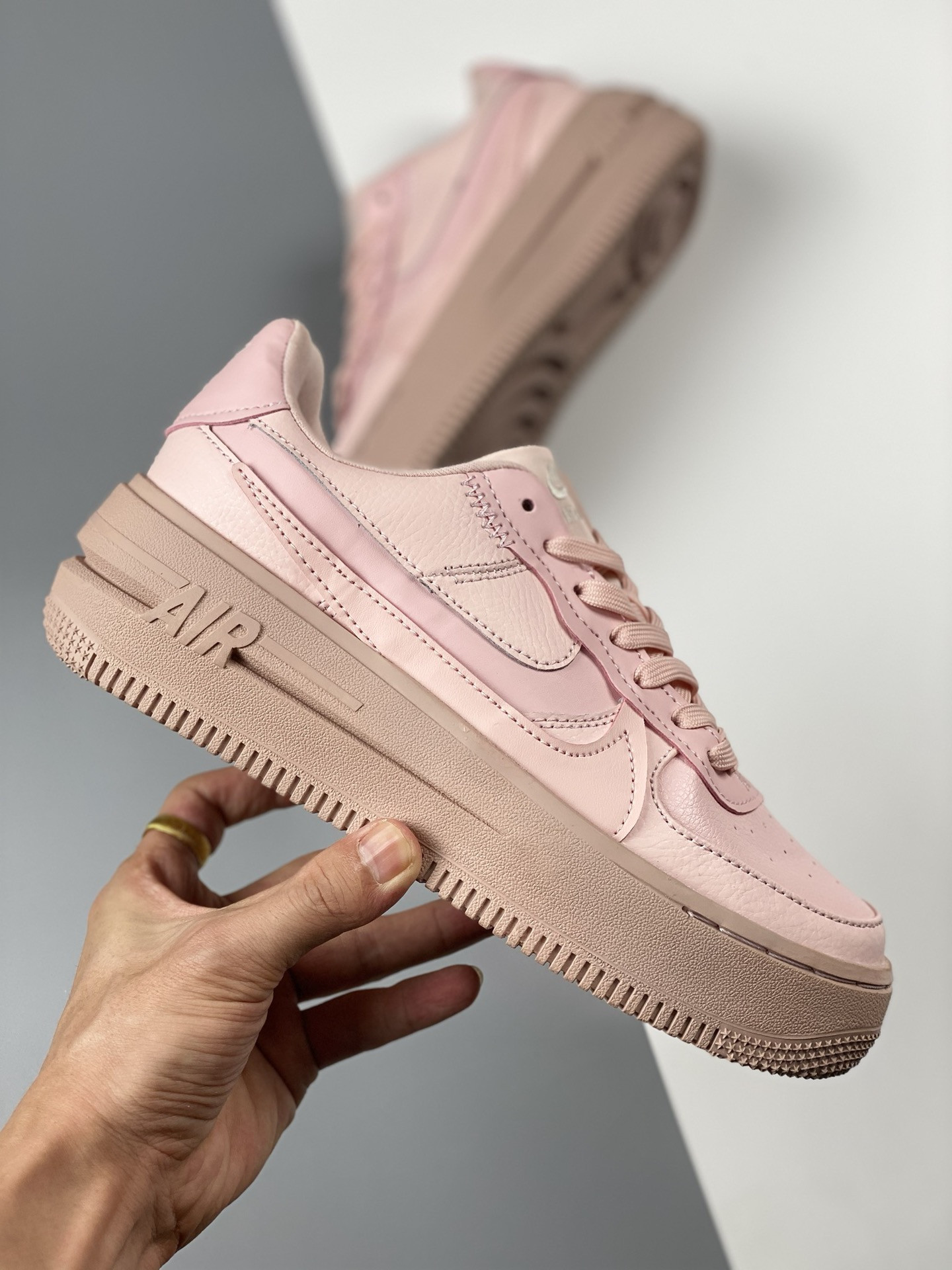 Nike Air Force 1 Low PLT.AF.ORM Atmosphere/Pink Oxford For Sale