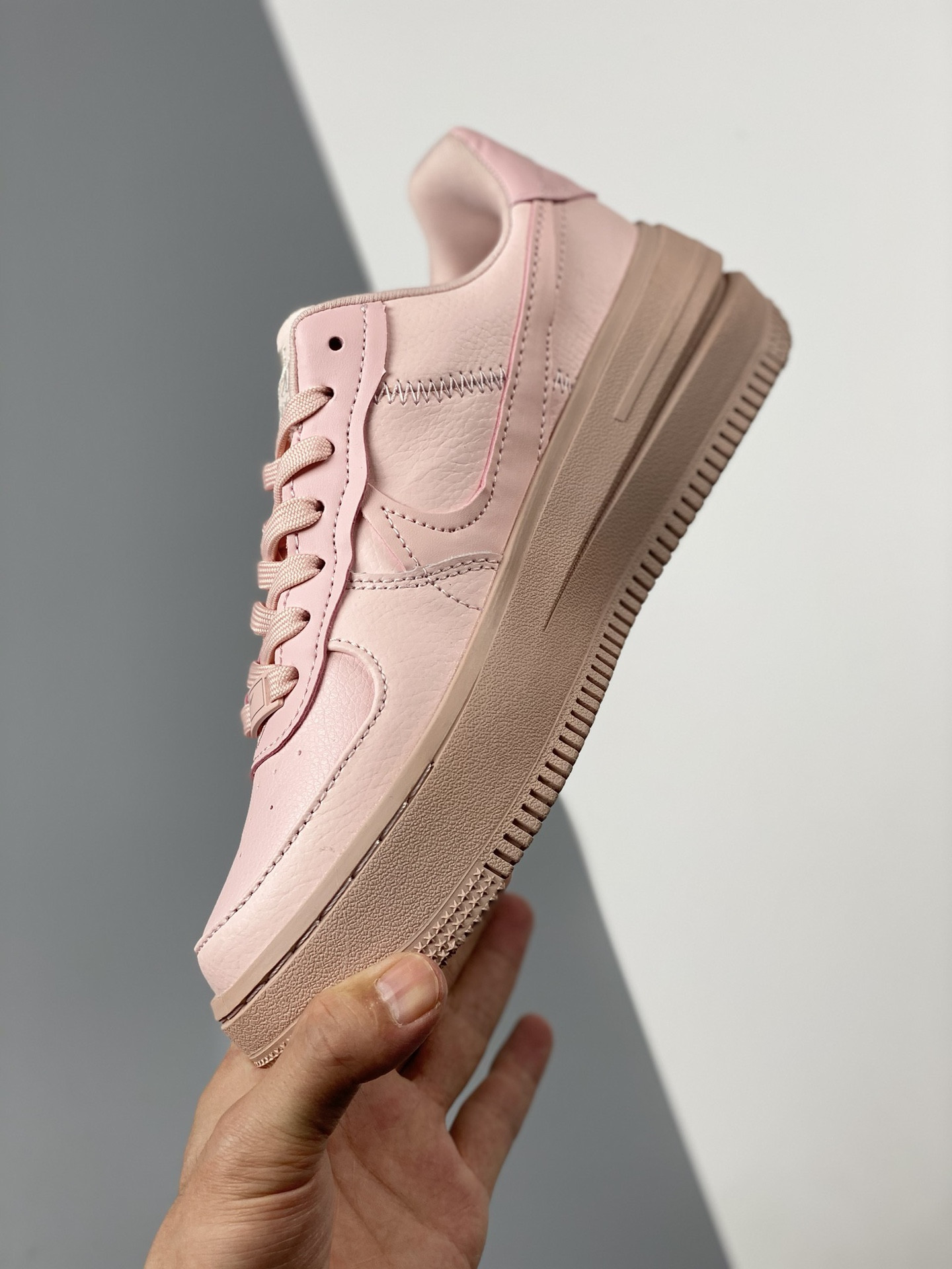 Nike Air Force 1 Low PLT.AF.ORM Atmosphere/Pink Oxford For Sale