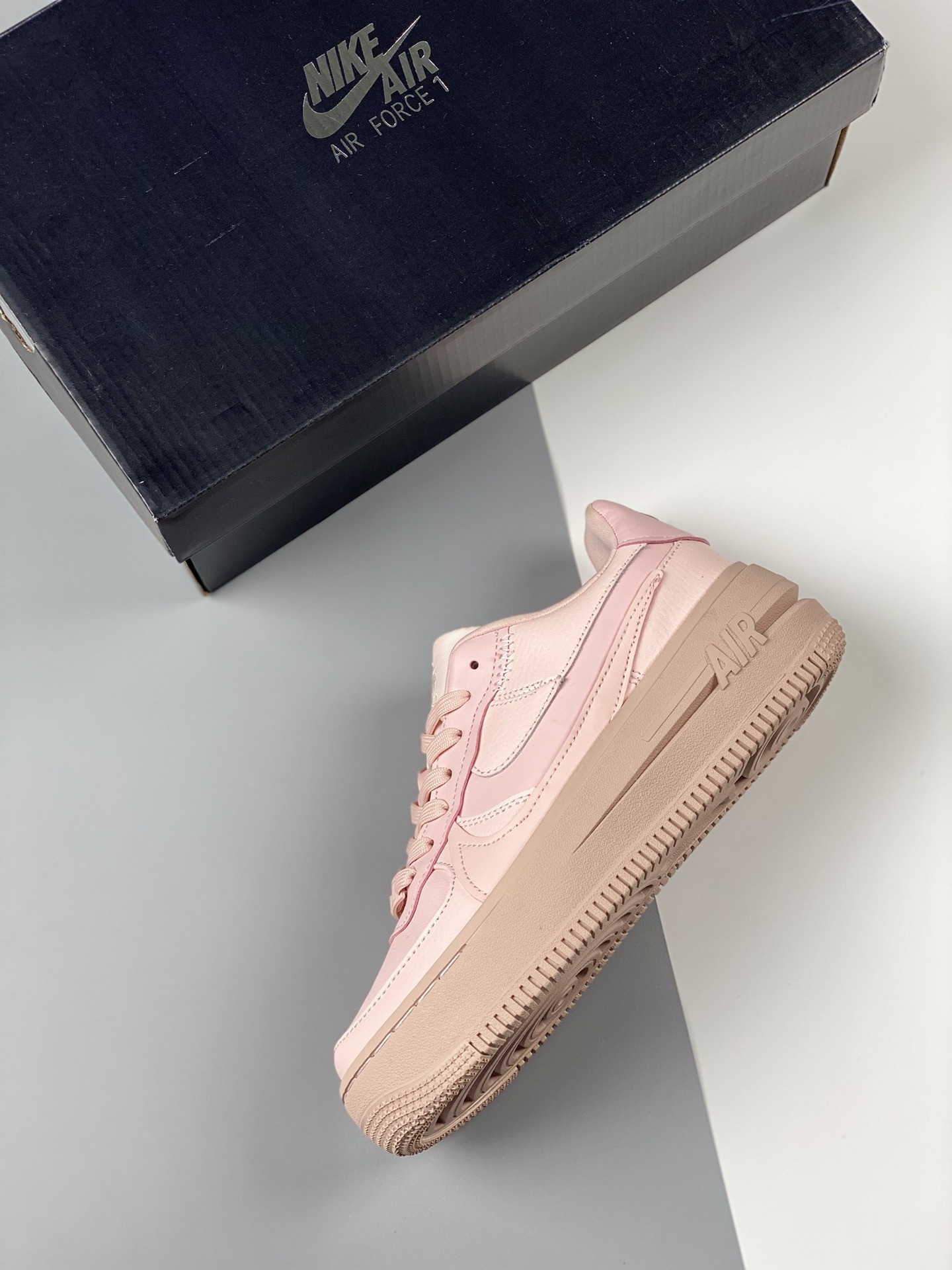 Nike Air Force 1 Low PLT.AF.ORM Atmosphere/Pink Oxford For Sale