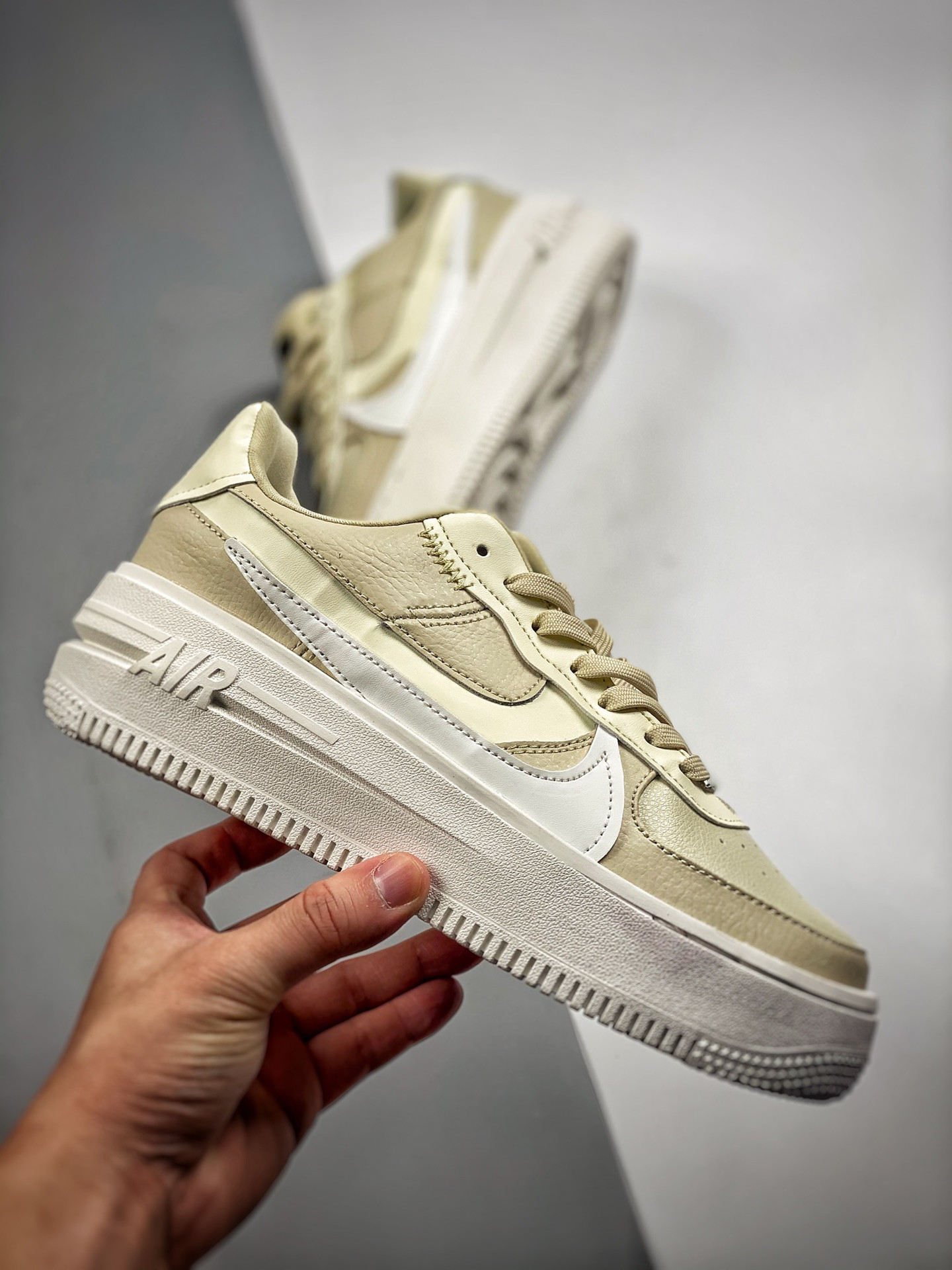 Nike Air Force 1 Low PLT.AF.ORM Fossil/Summit For Sale