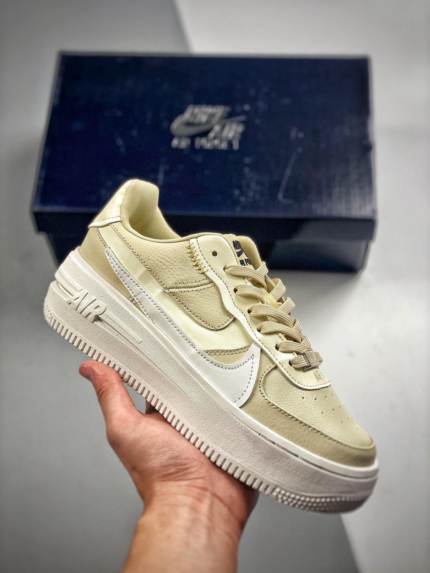 Nike Air Force 1 Low PLT.AF.ORM Fossil/Summit For Sale