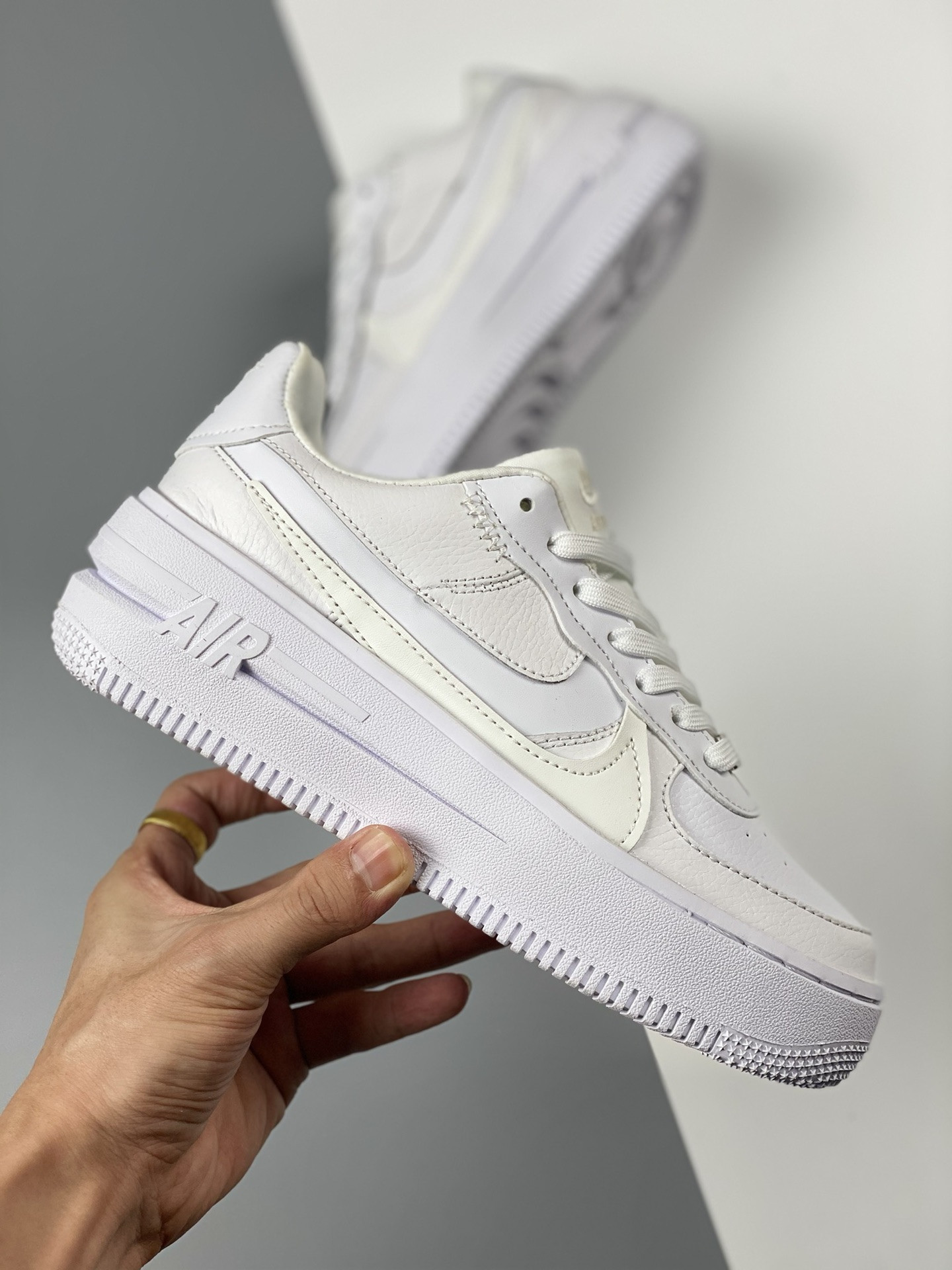 Nike Air Force 1 Low PLT.AF.ORM Triple White For Sale
