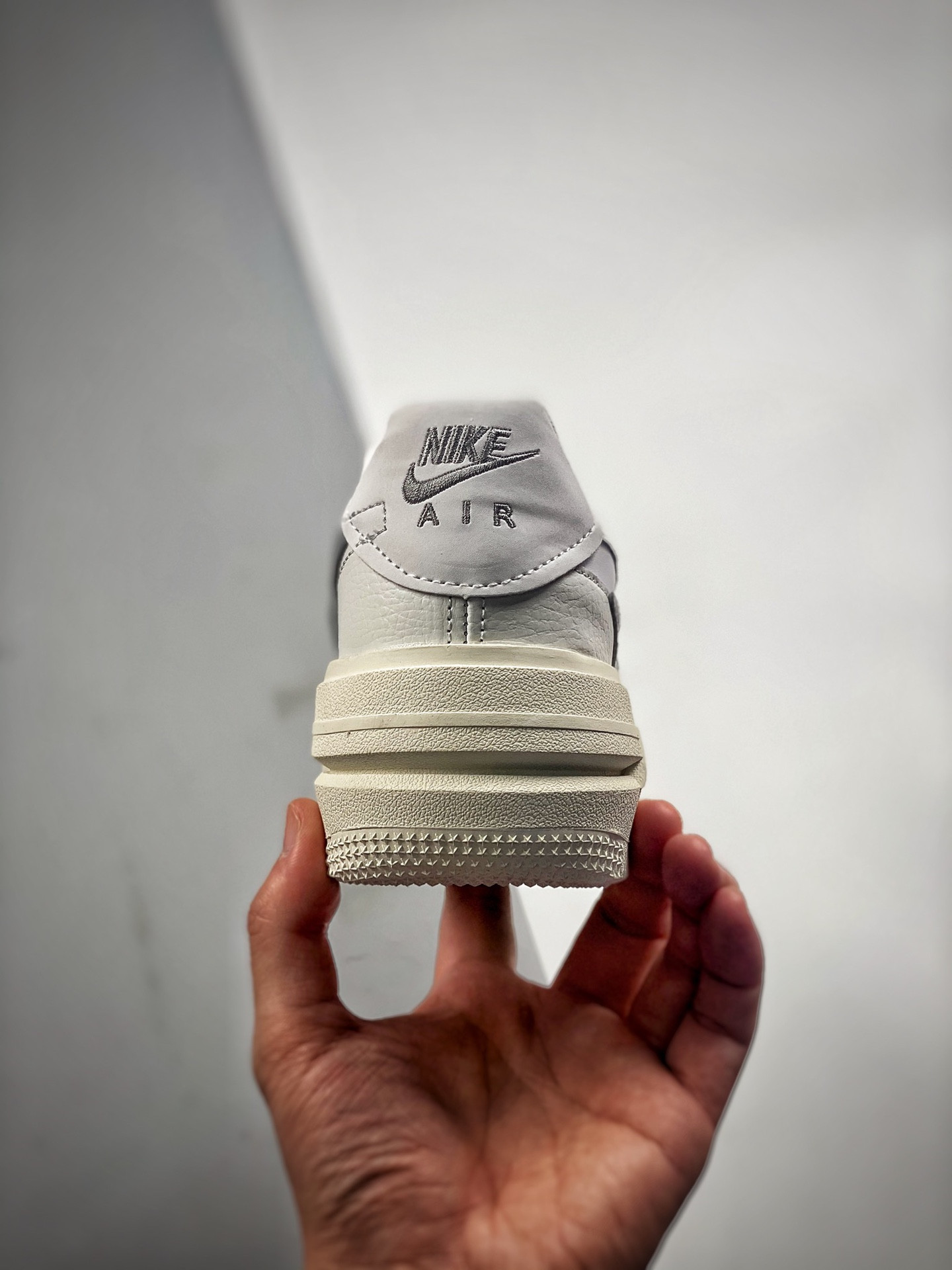 Nike Air Force 1 Low PLT.AF.ORM White/Wolf Grey/Metallic Silver For Sale