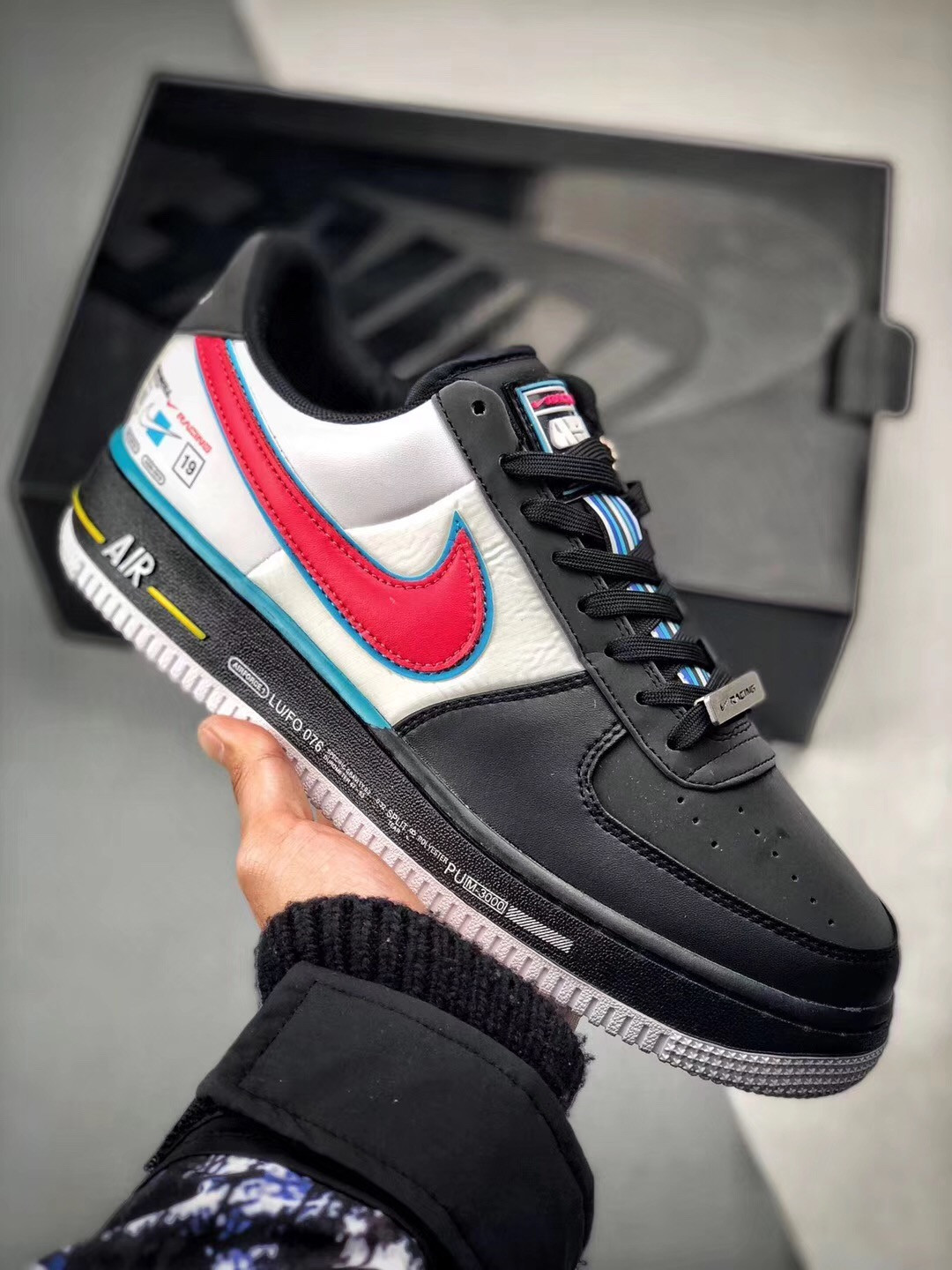 Nike Air Force 1 Low Racing Black/Racer For Sale
