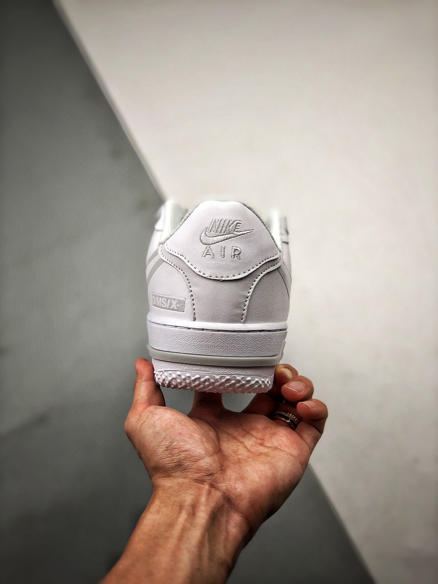 Nike Air Force 1 Low React D/MS/X in “White/Pure Platinum” For Sale