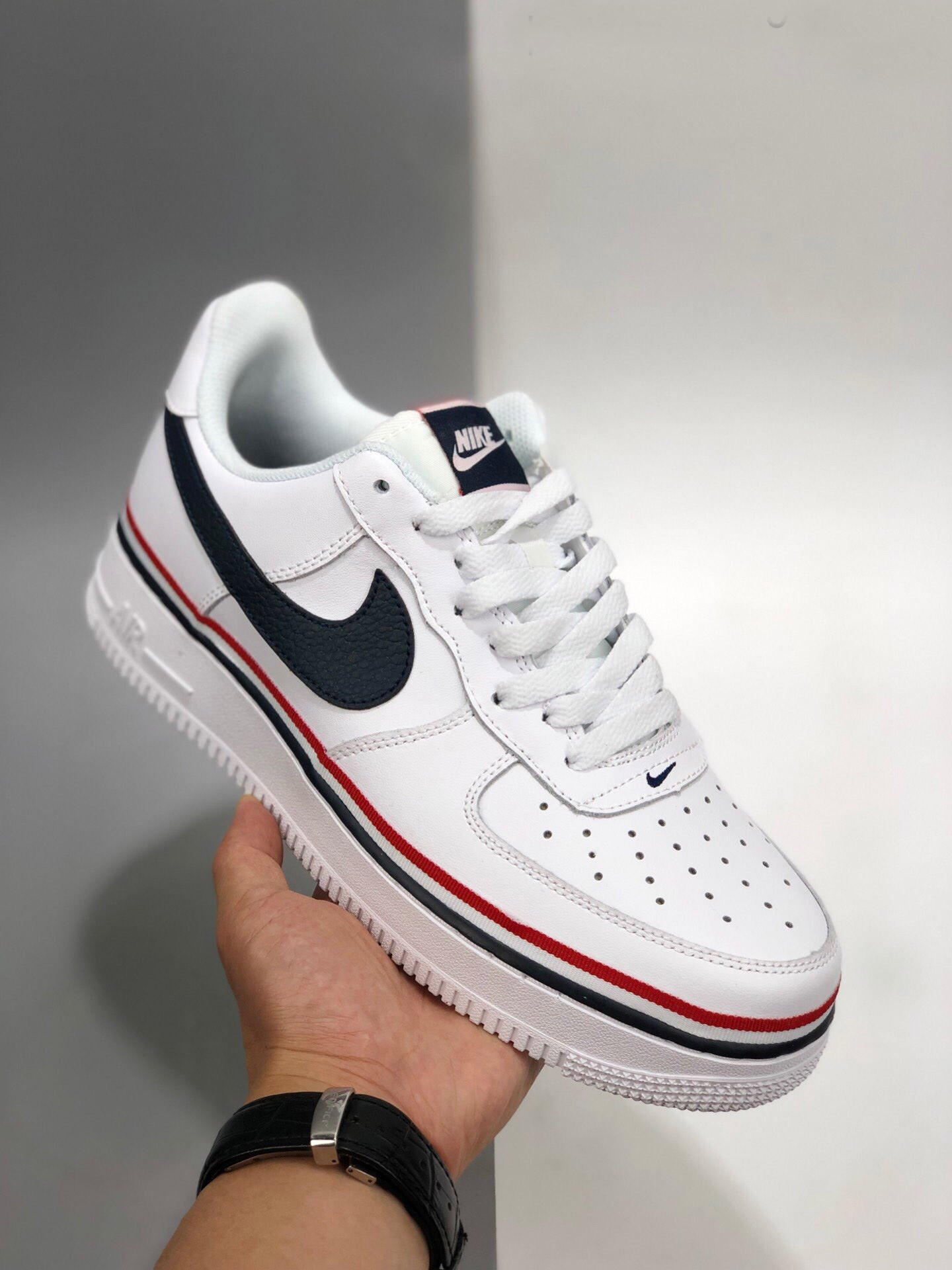 Nike Air Force 1 Low ‘Ribbon’ White Black For Sale