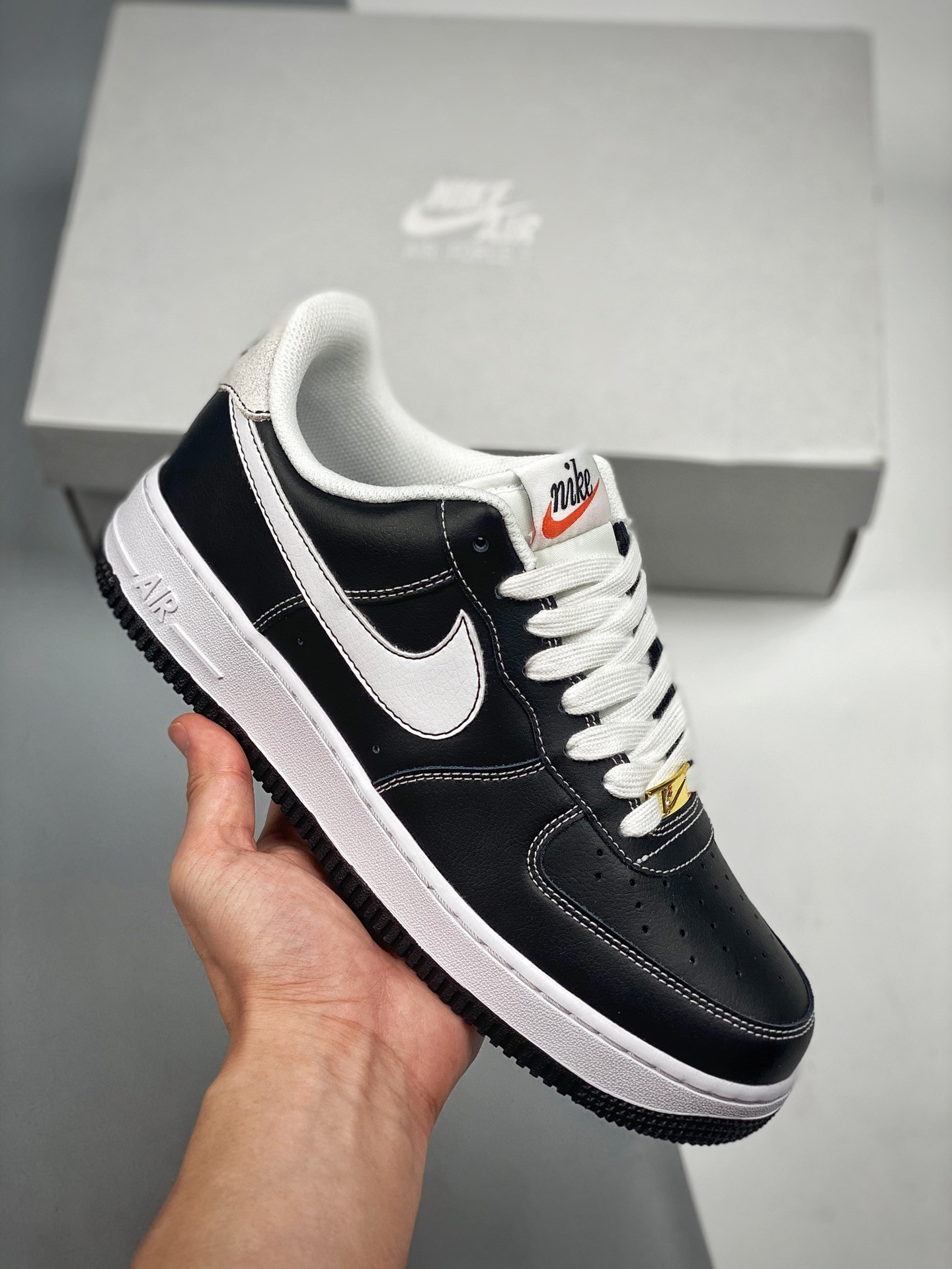 Nike Air Force 1 Low S50 Black Sail For Sale
