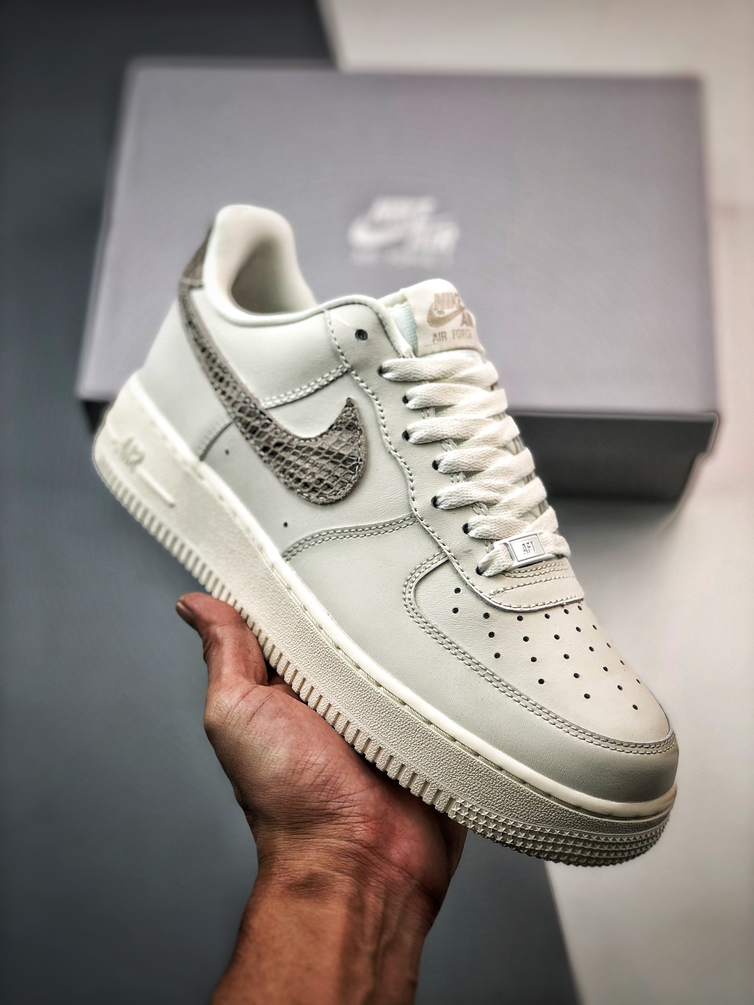 Nike Air Force 1 Low “Sail Snakeskin” For Sale