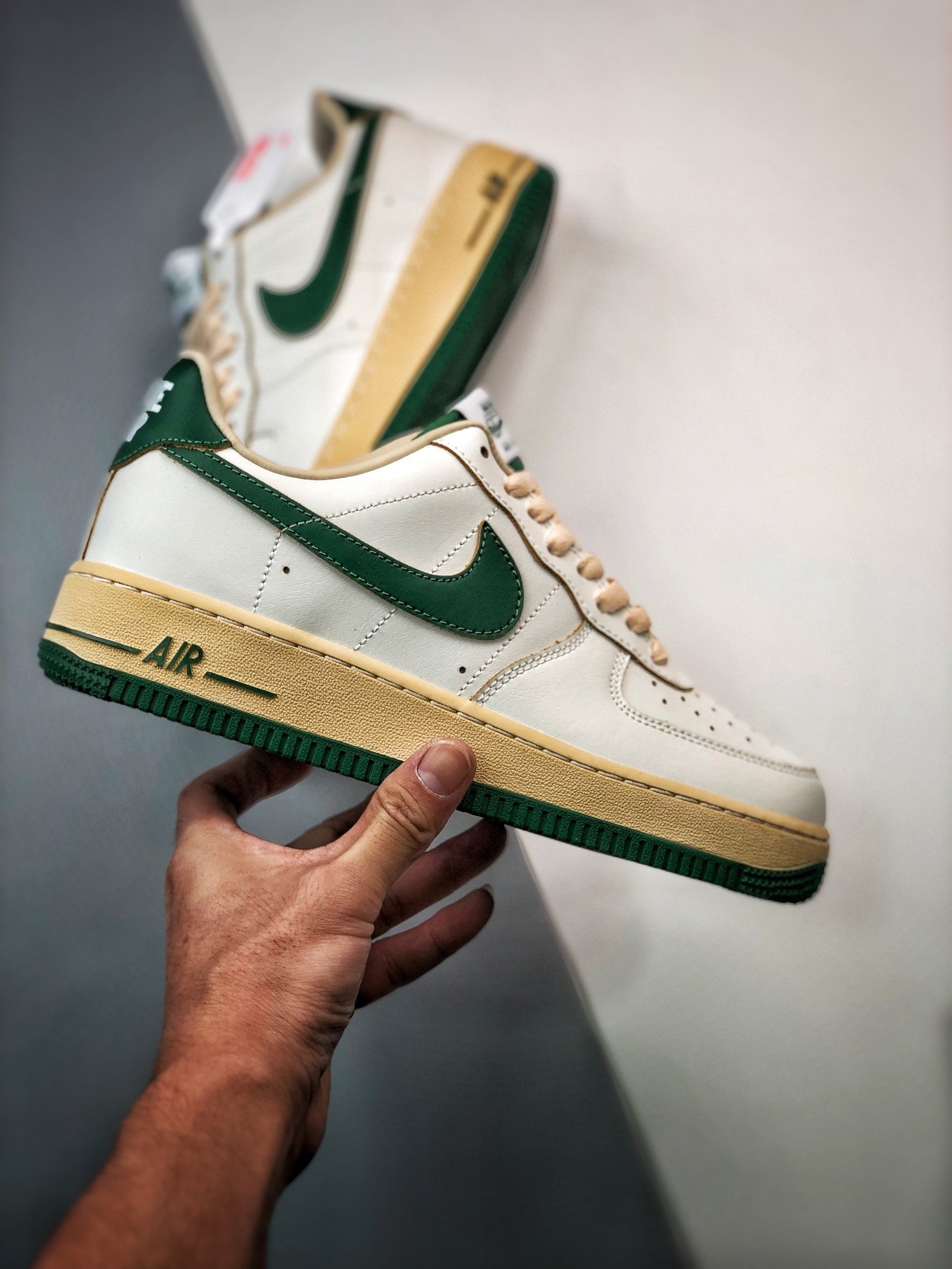 Nike Air Force 1 Low Sail/Gorge Green For Sale