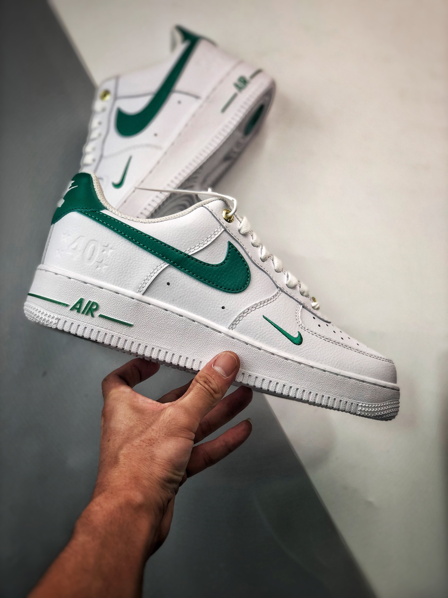 Nike Air Force 1 Low Sail/Malachite-White-Metallic Gold For Sale