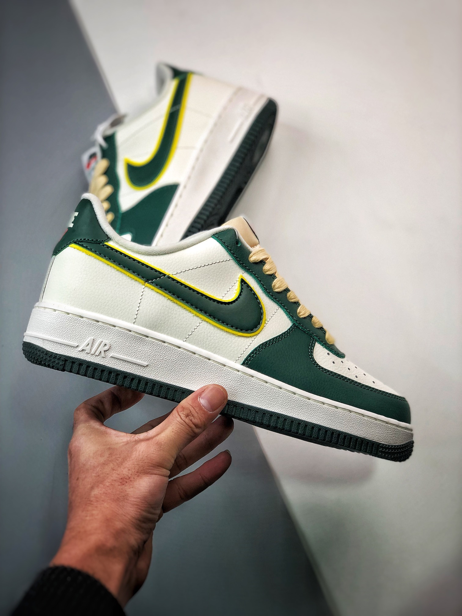 Nike Air Force 1 Low Sail/Noble Green-Opti Yellow For Sale