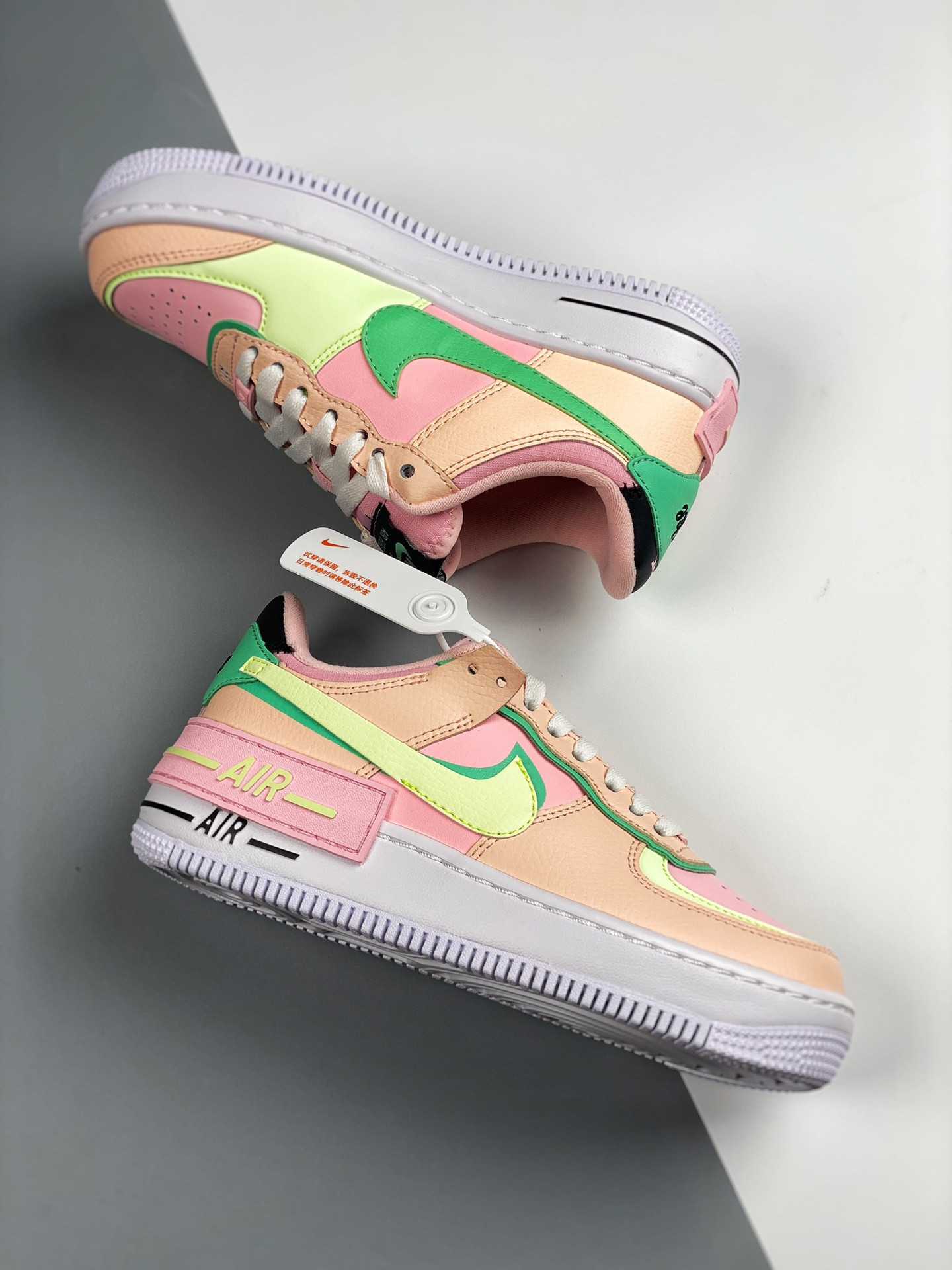 Nike Air Force 1 Low Shadow Arctic Punch/Barely Volt-Crimson Tint For Sale