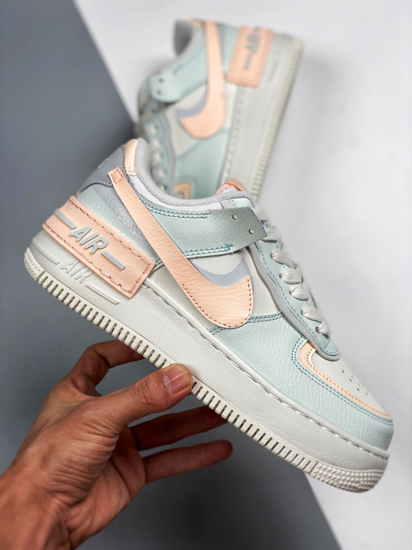 Nike Air Force 1 Low Shadow Barely Green Crimson Tint For Sale