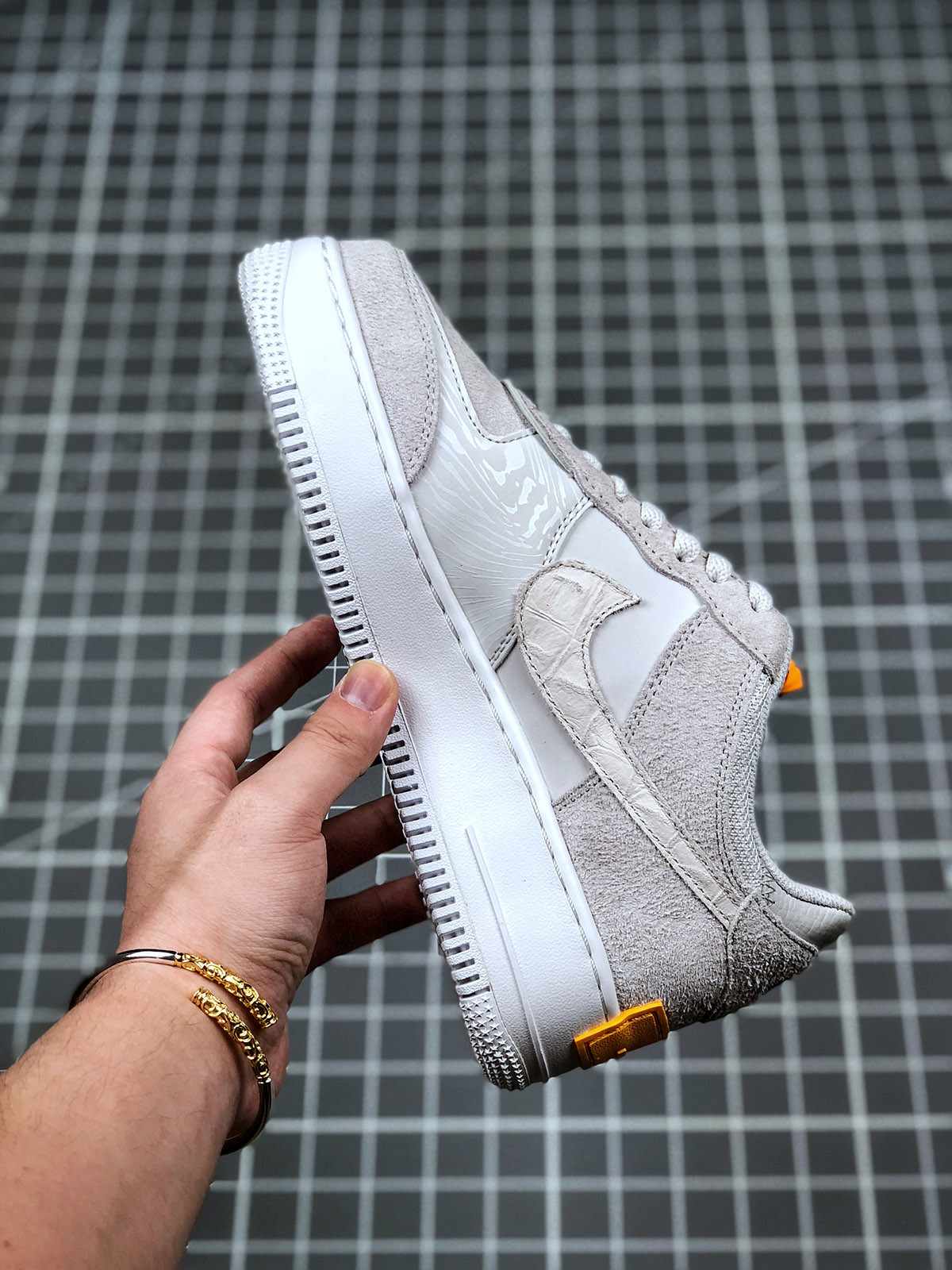 Nike Air Force 1 Low Shadow Beigi Orange For Sale