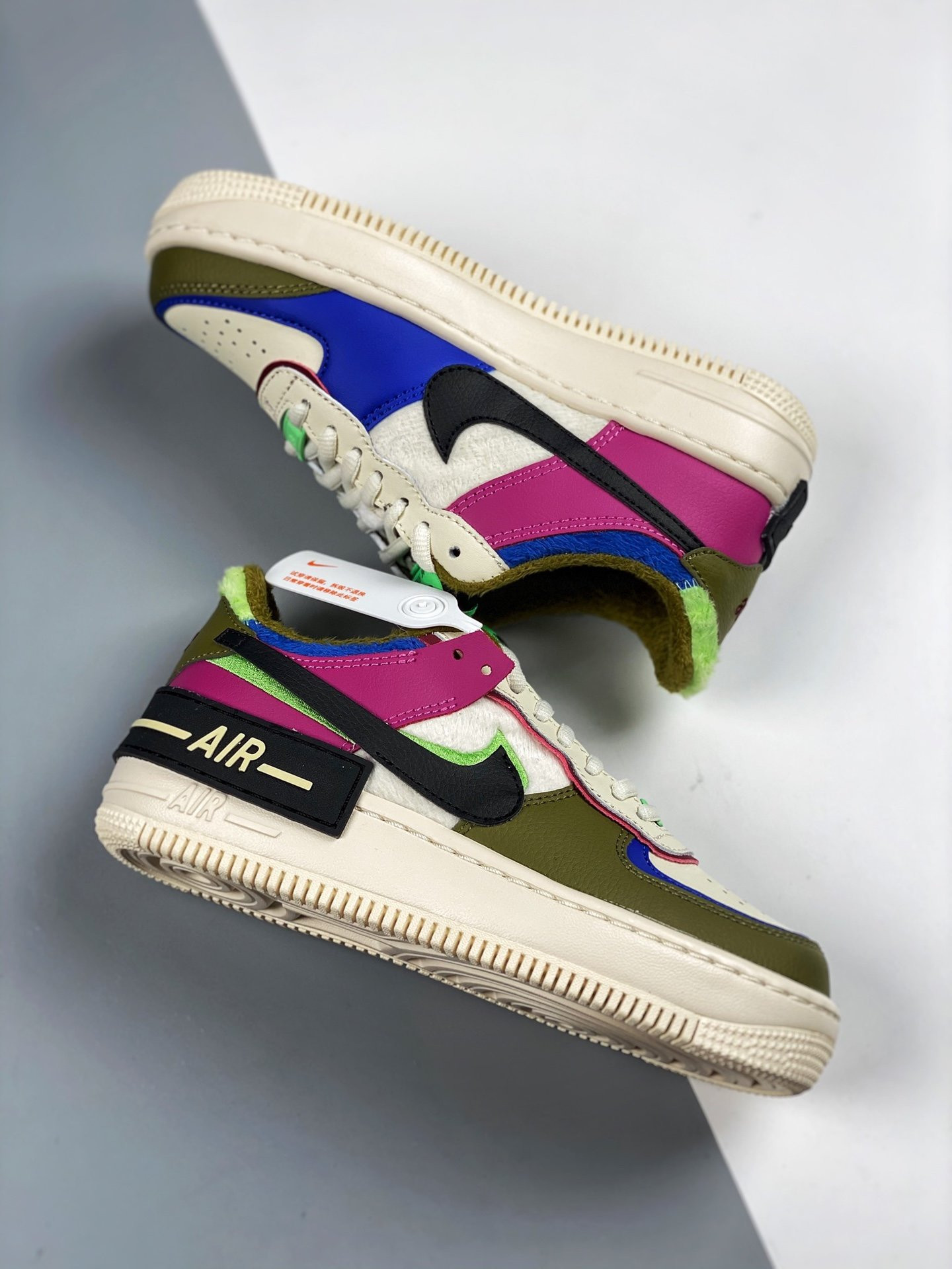 Nike Air Force 1 Low Shadow Cactus Flower Olive Flak For Sale