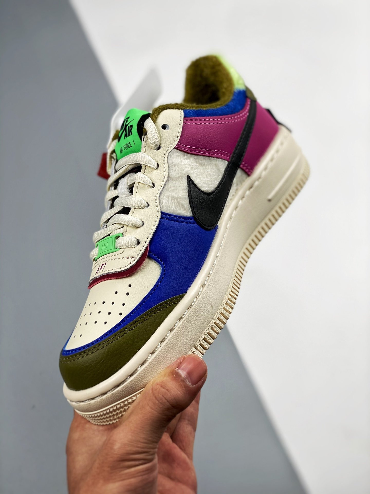 Nike Air Force 1 Low Shadow Cactus Flower Olive Flak For Sale