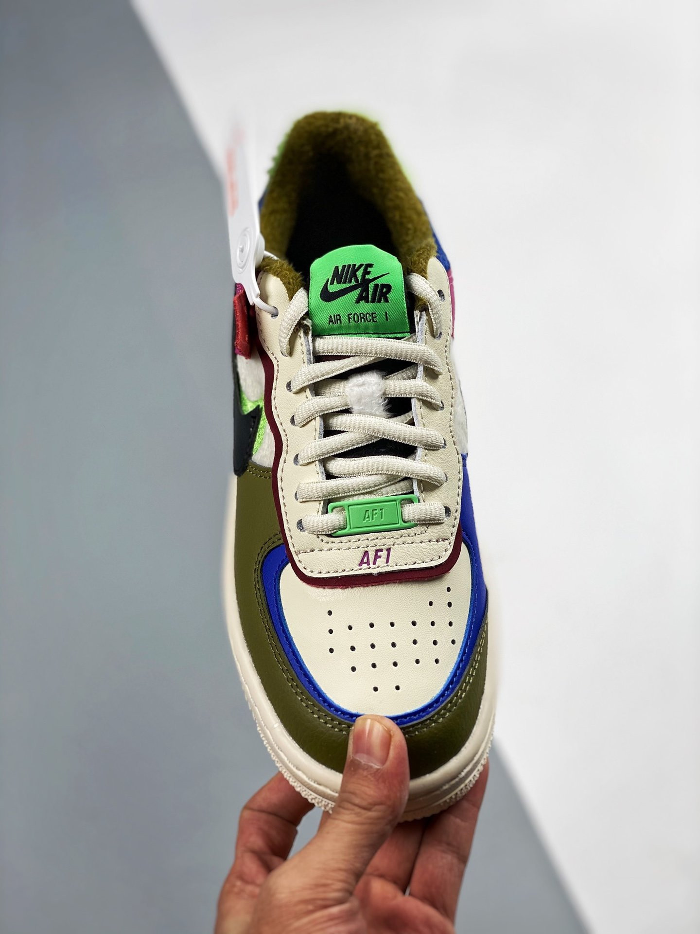 Nike Air Force 1 Low Shadow Cactus Flower Olive Flak For Sale