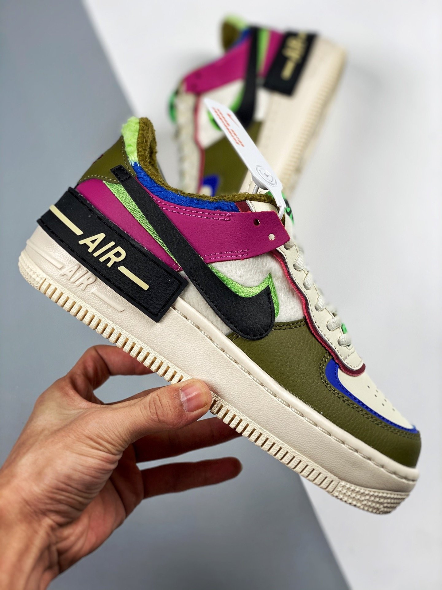 Nike Air Force 1 Low Shadow Cactus Flower Olive Flak For Sale