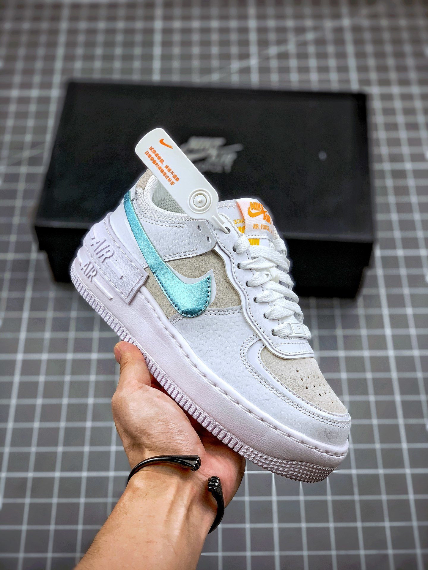 Nike Air Force 1 Low Shadow ‘Glacier Ice’ For Sale