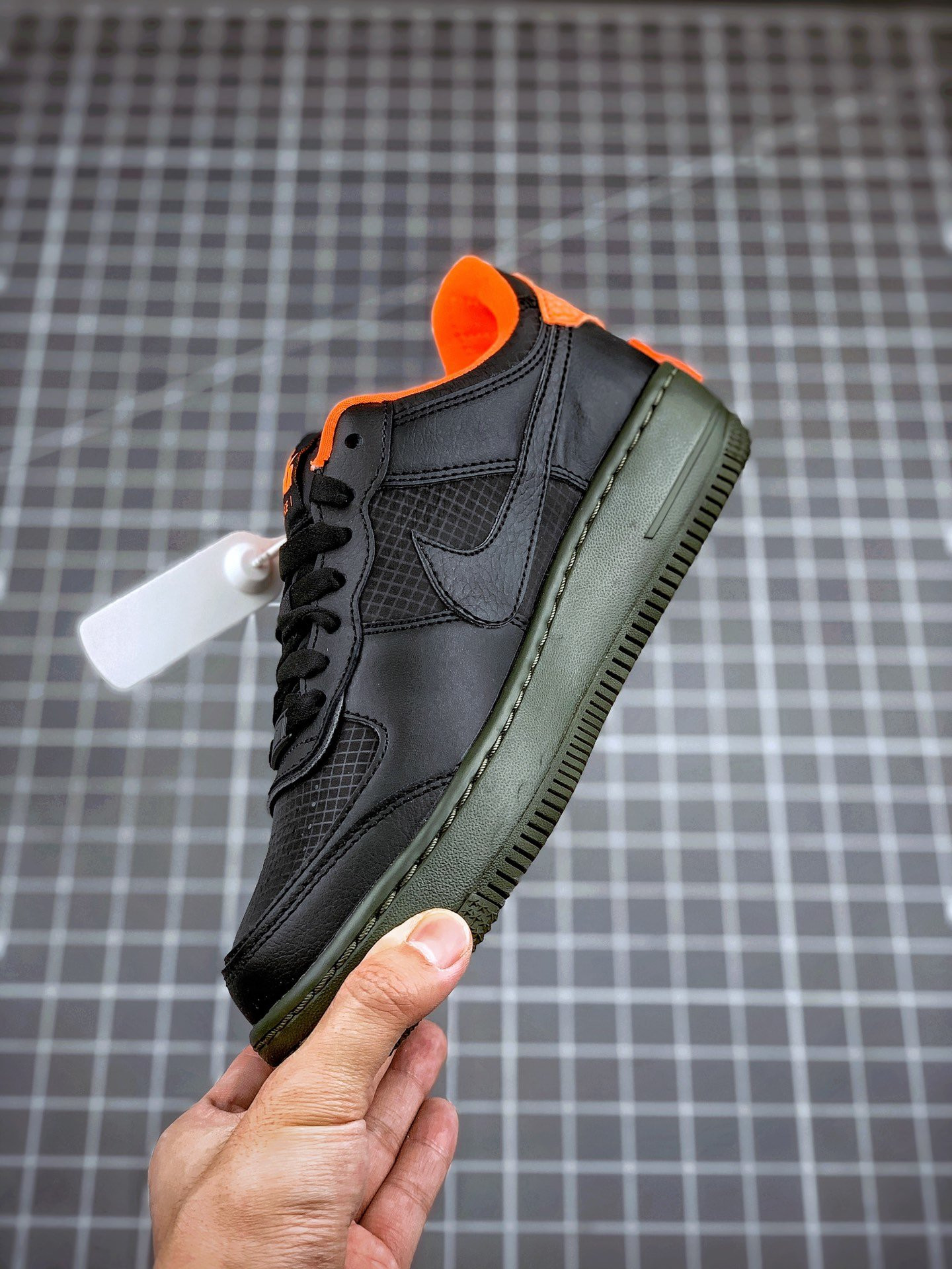 Nike Air Force 1 Low Shadow Halloween Black Orange For Sale