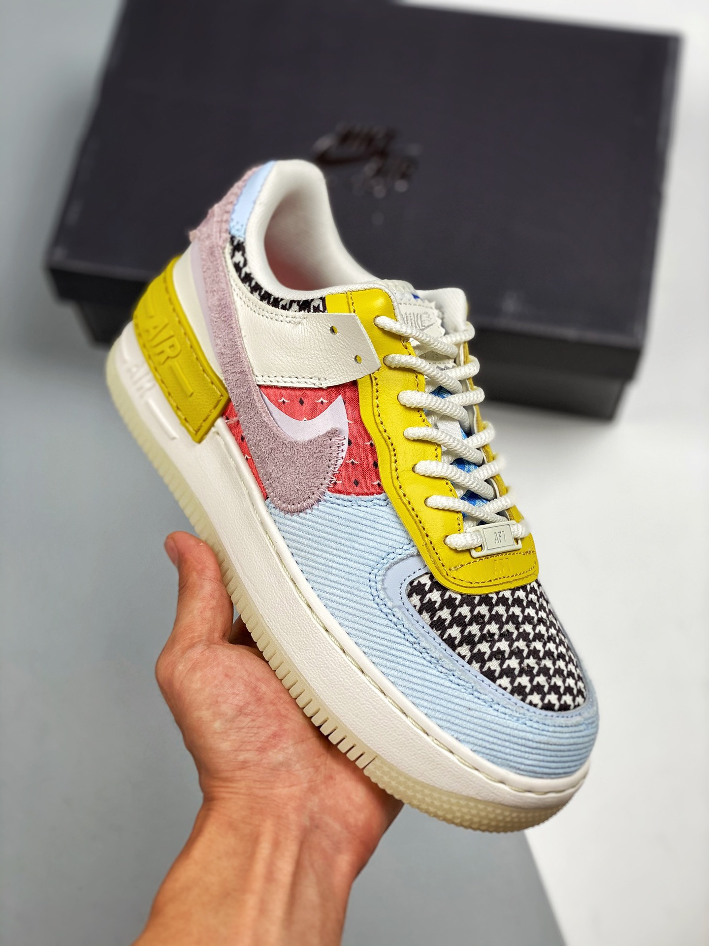 Nike Air Force 1 Low Shadow Multi Patterns For Sale