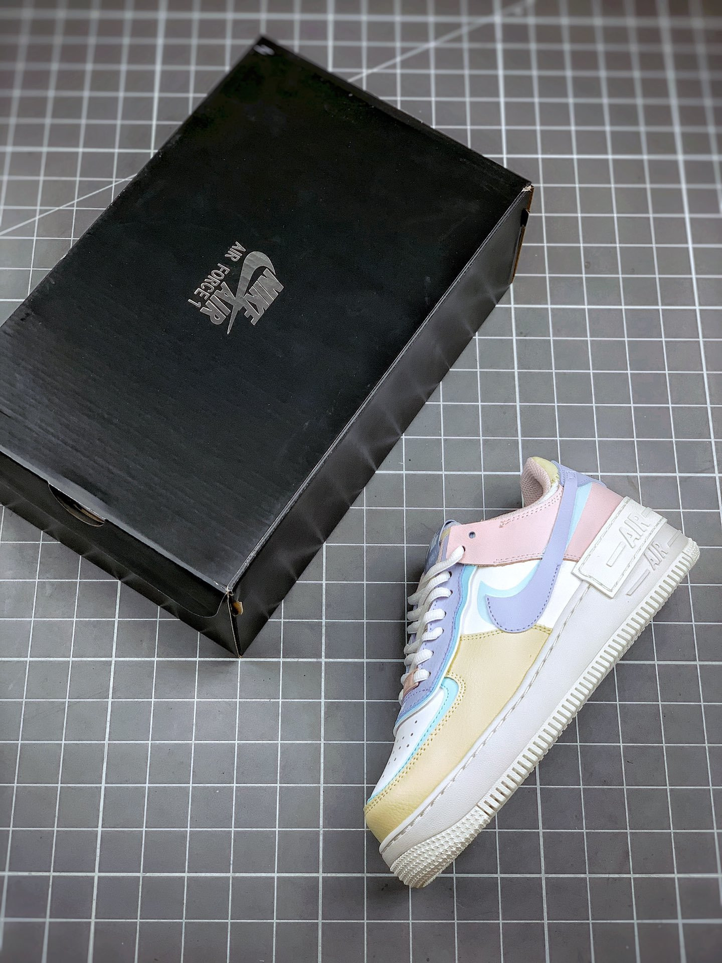 Nike Air Force 1 Low Shadow Pastel Blue Purple For Sale