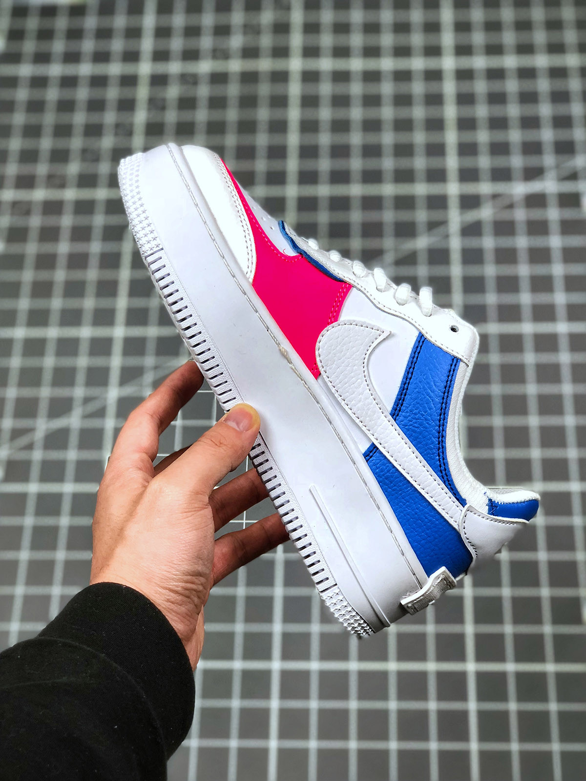 Nike Air Force 1 Low “Shadow” Pink Blue White For Sale