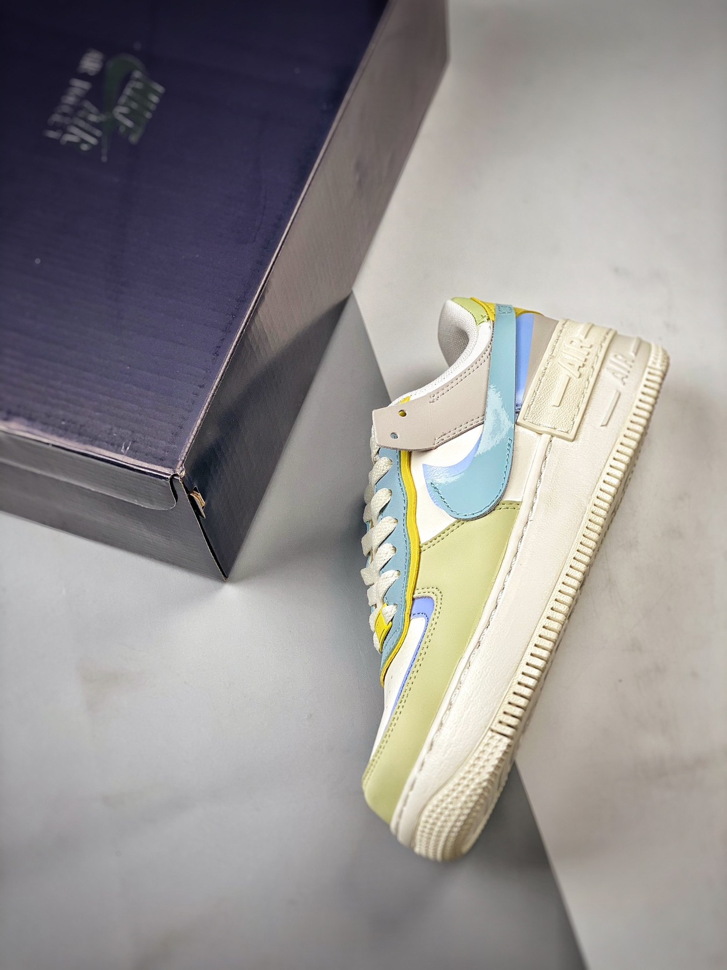 Nike Air Force 1 Low Shadow Sail/Ocean Cube-Light Marine-Olive Aura For Sale