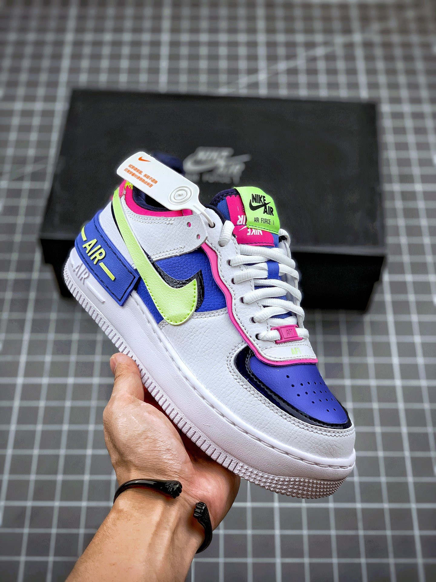 Nike Air Force 1 Low Shadow Sapphire White For Sale