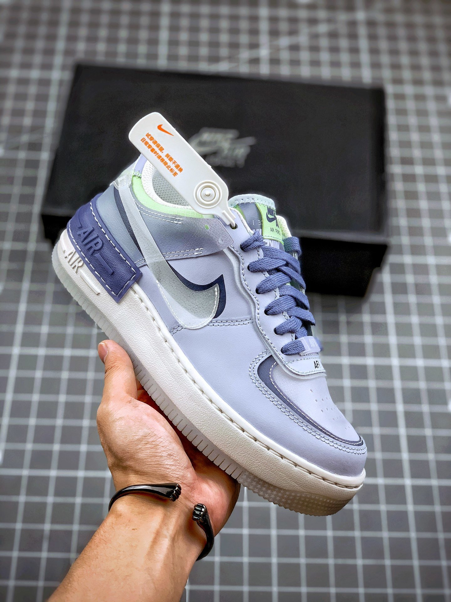 Nike Air Force 1 Low Shadow SE Ghost World Indigo For Sale