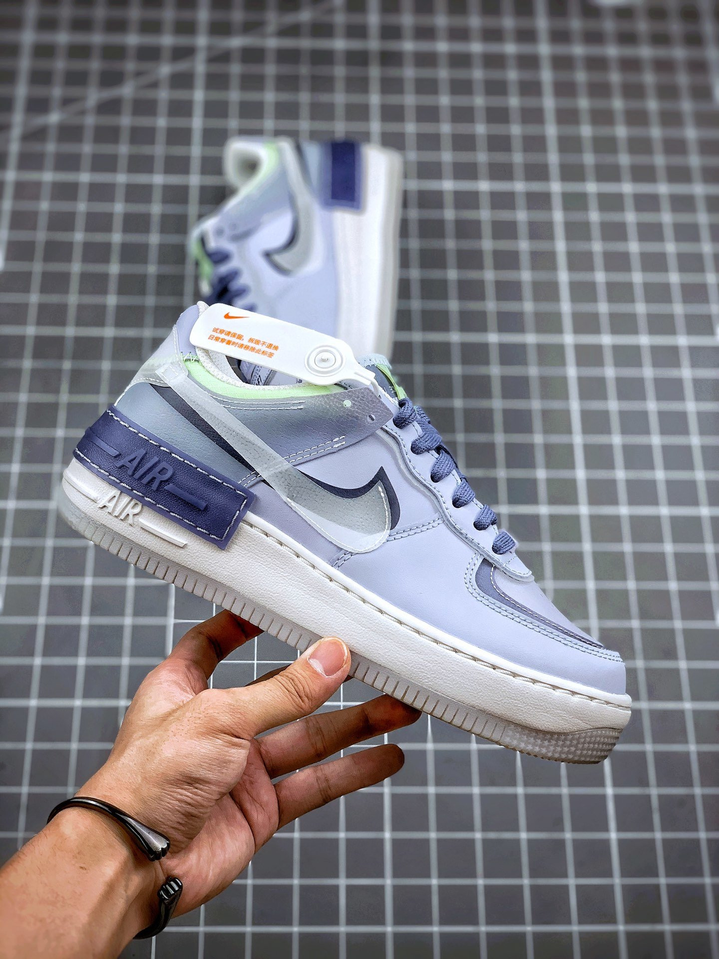 Nike Air Force 1 Low Shadow SE Ghost World Indigo For Sale