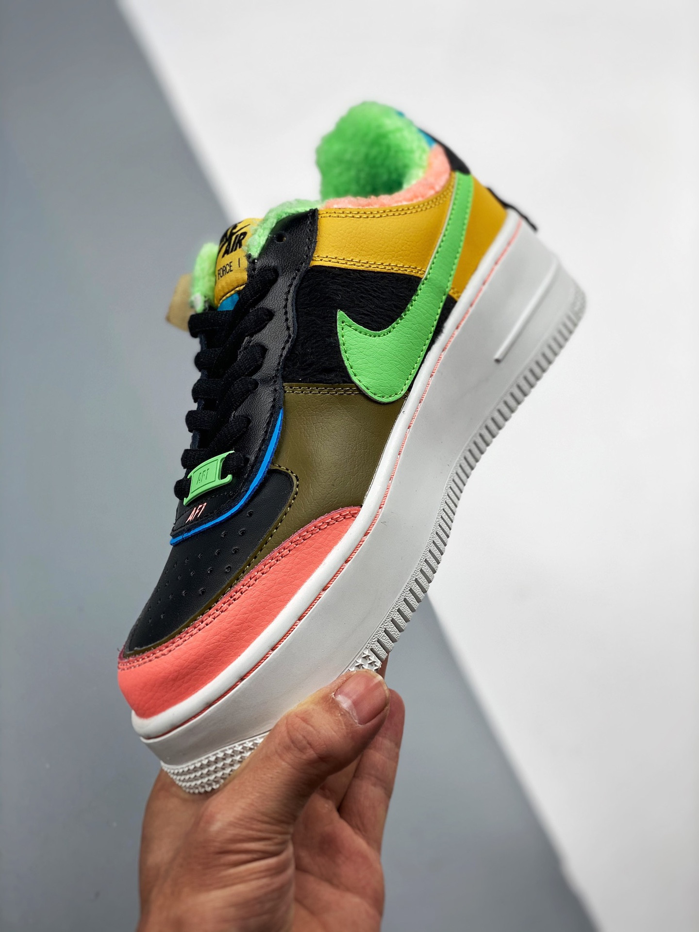 Nike Air Force 1 Low Shadow SE Solar Flare/Atomic Pink-Baltic Blue For Sale