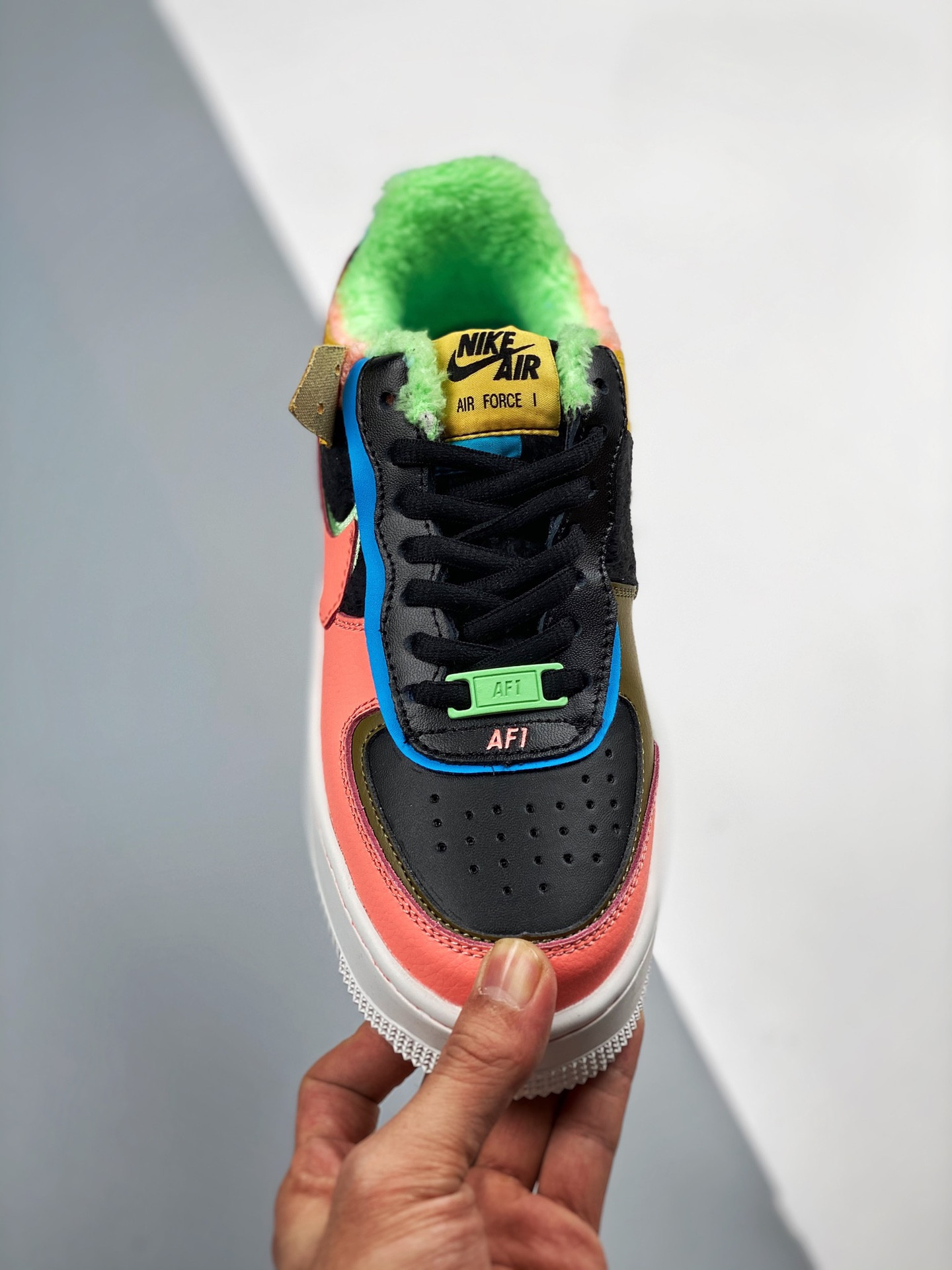 Nike Air Force 1 Low Shadow SE Solar Flare/Atomic Pink-Baltic Blue For Sale