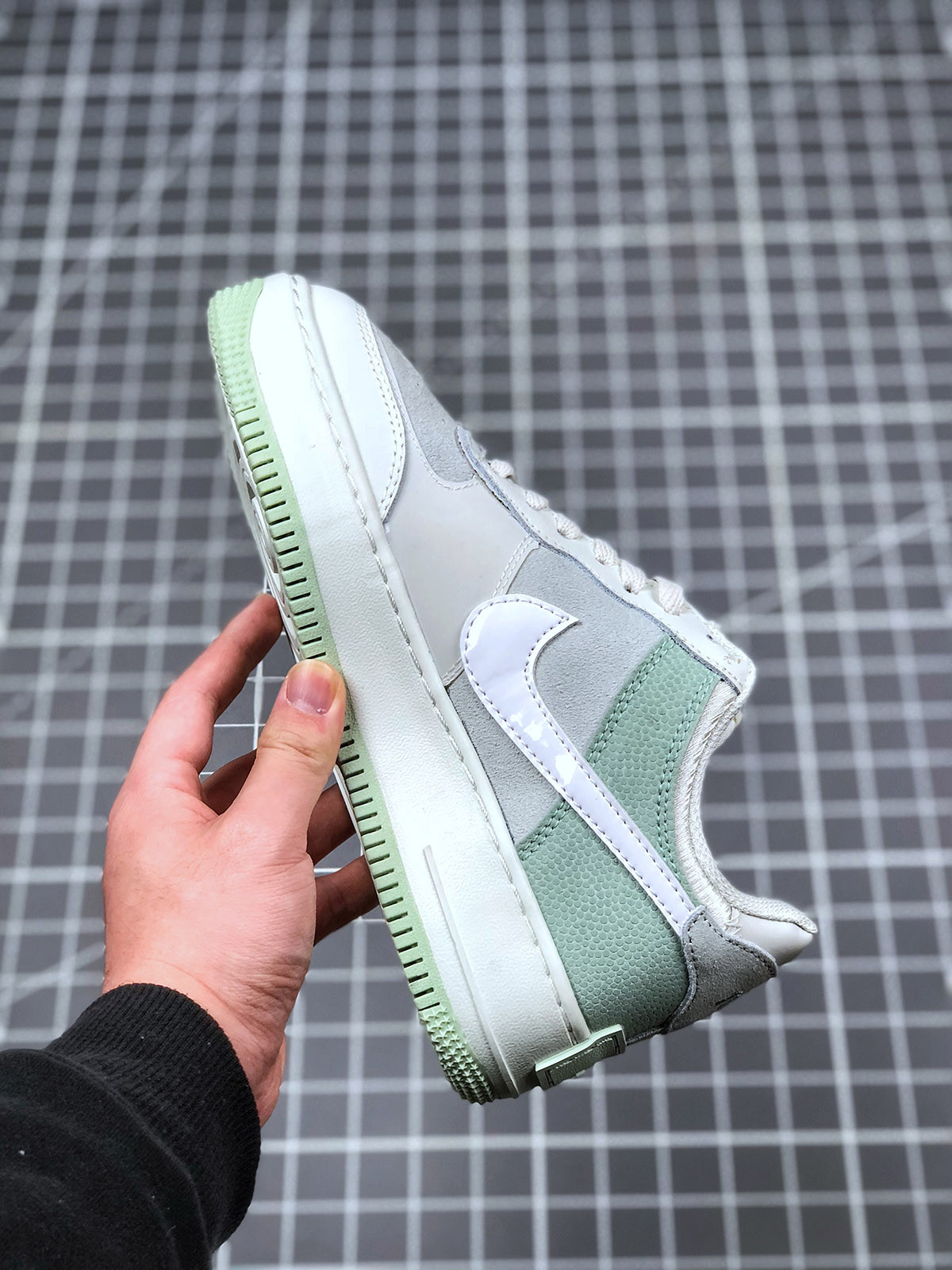 Nike Air Force 1 Low “Shadow” Spruce Aura/White-Pistachio Frost For Sale