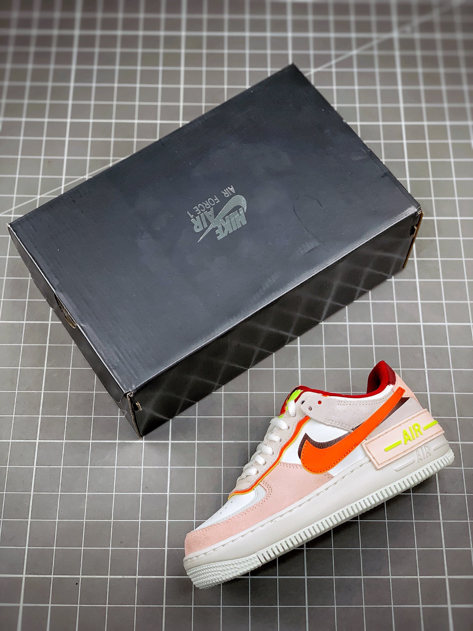 Nike Air Force 1 Low Shadow Team Red/Orange-Orange For Sale