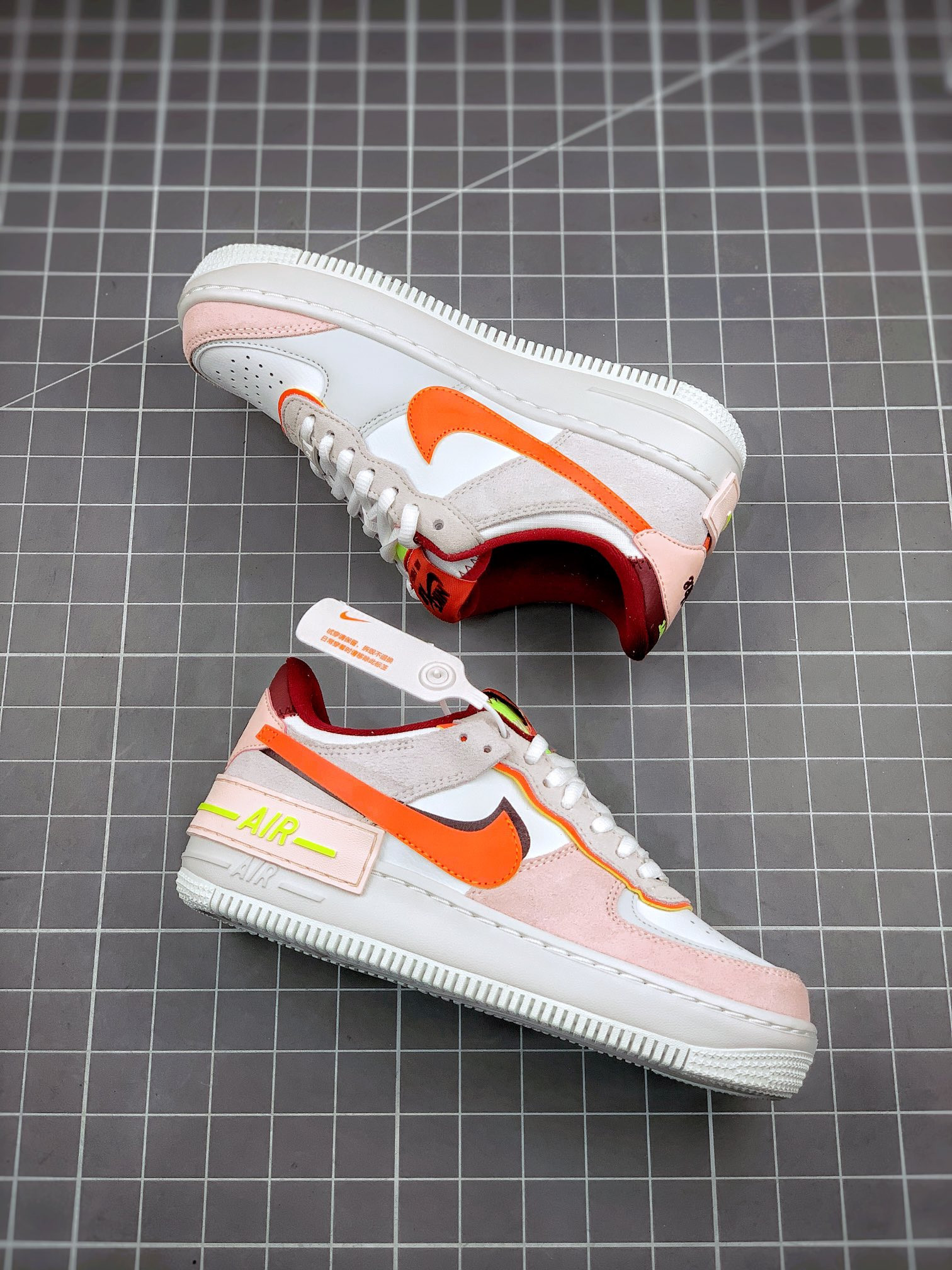 Nike Air Force 1 Low Shadow Team Red/Orange-Orange For Sale