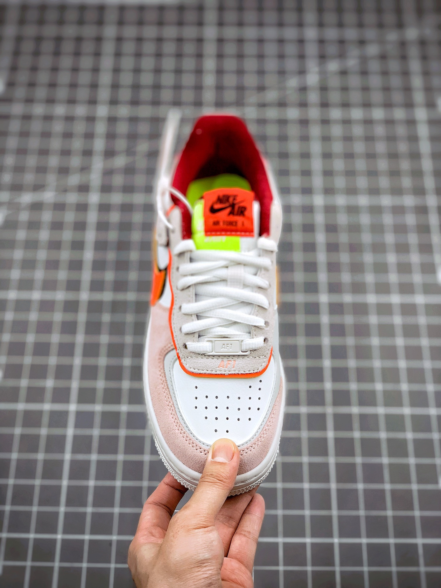 Nike Air Force 1 Low Shadow Team Red/Orange-Orange For Sale