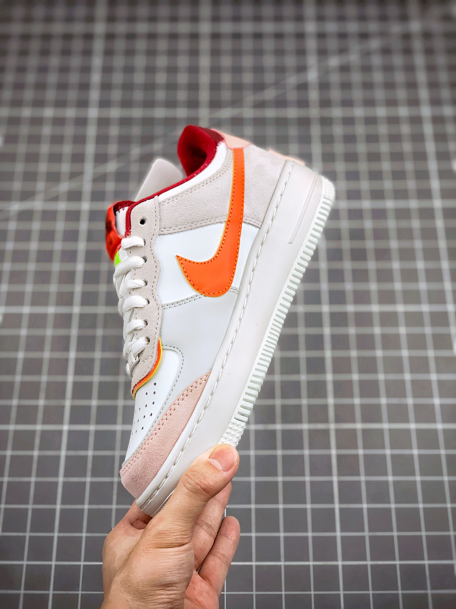 Nike Air Force 1 Low Shadow Team Red/Orange-Orange For Sale