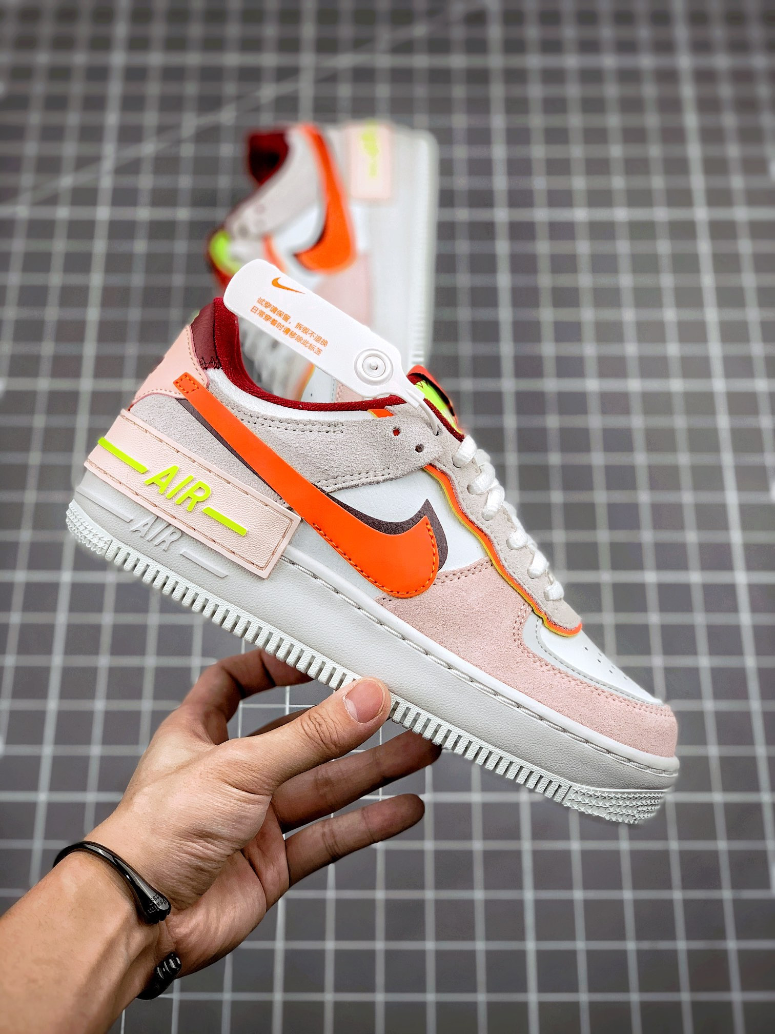 Nike Air Force 1 Low Shadow Team Red/Orange-Orange For Sale