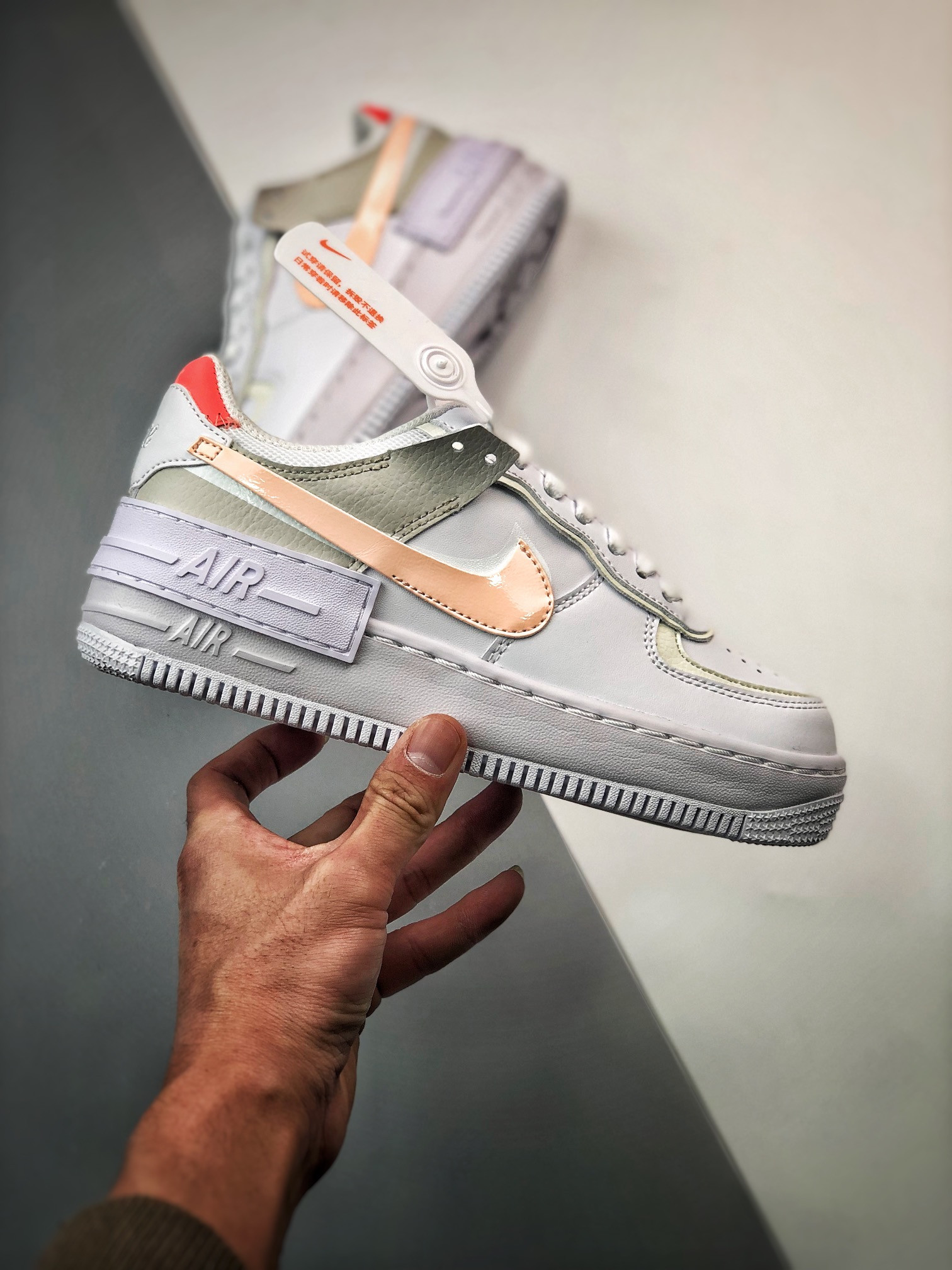 Nike Air Force 1 Low Shadow White Bright Mango For Sale