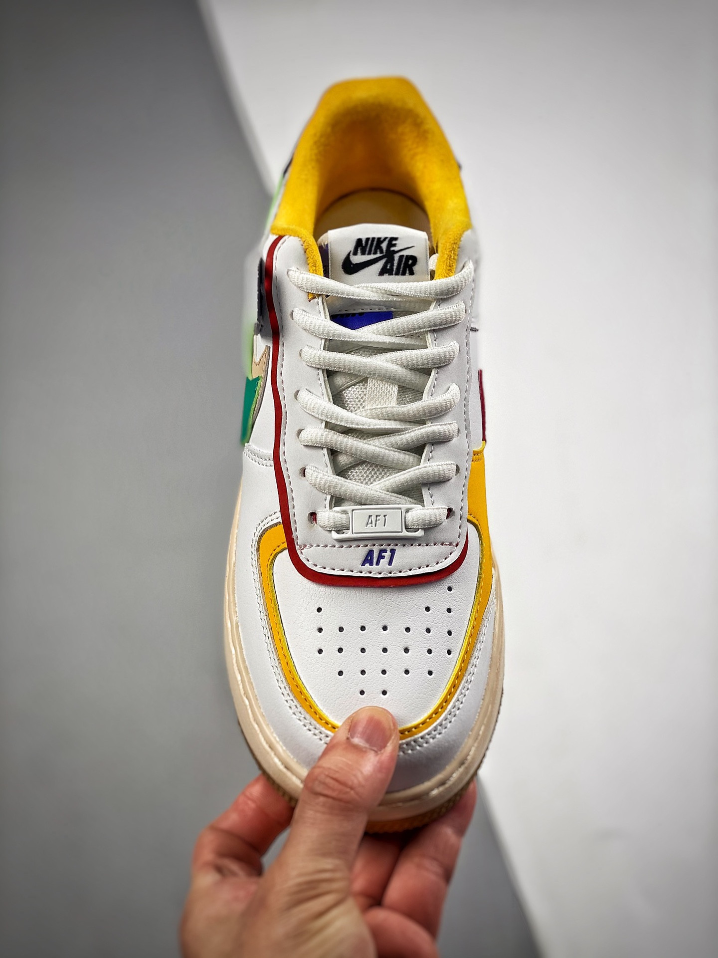 Nike Air Force 1 Low Shadow “White Multi-Color” For Sale