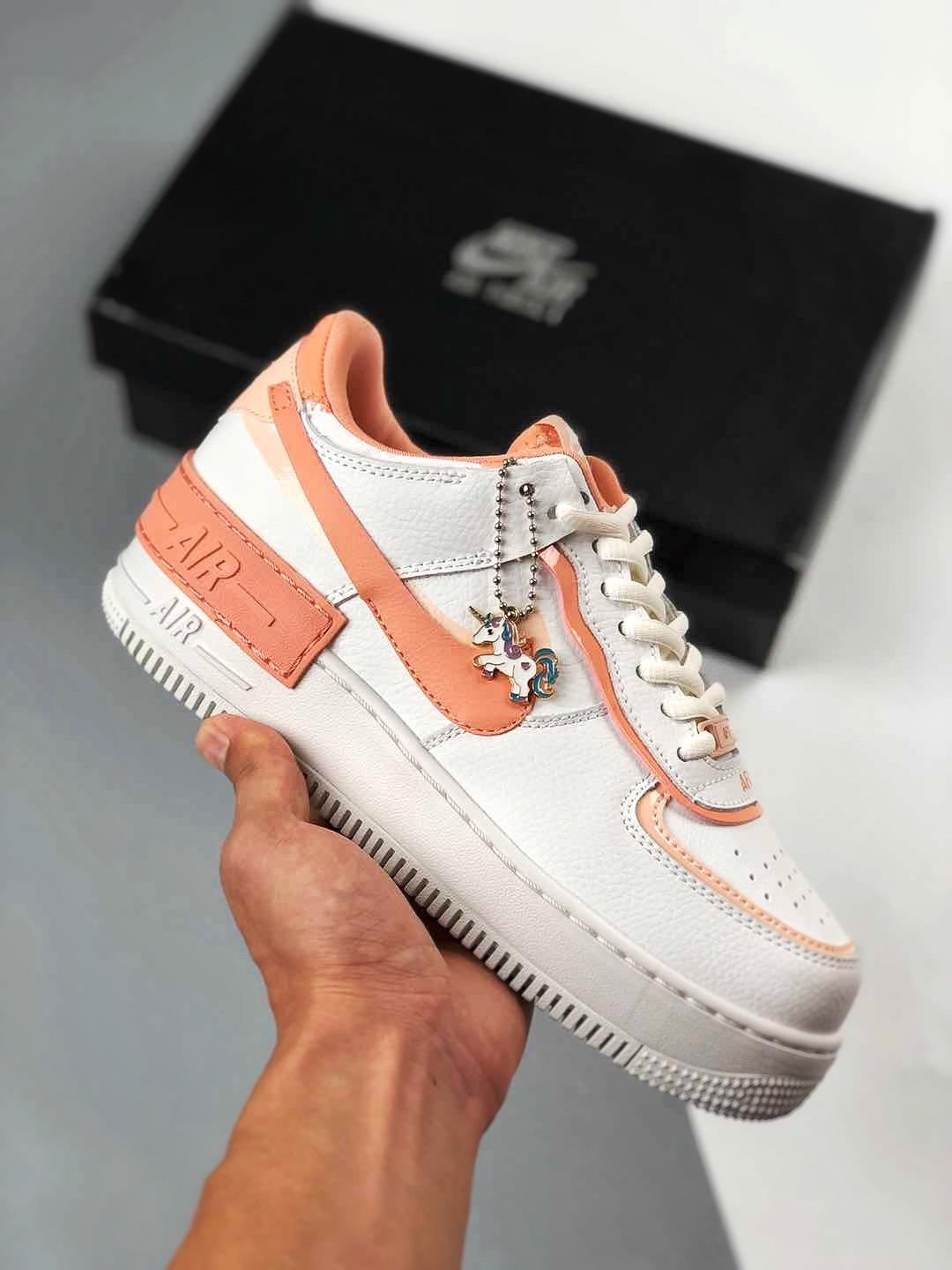 Nike Air Force 1 Low Shadow White Pink For Sale