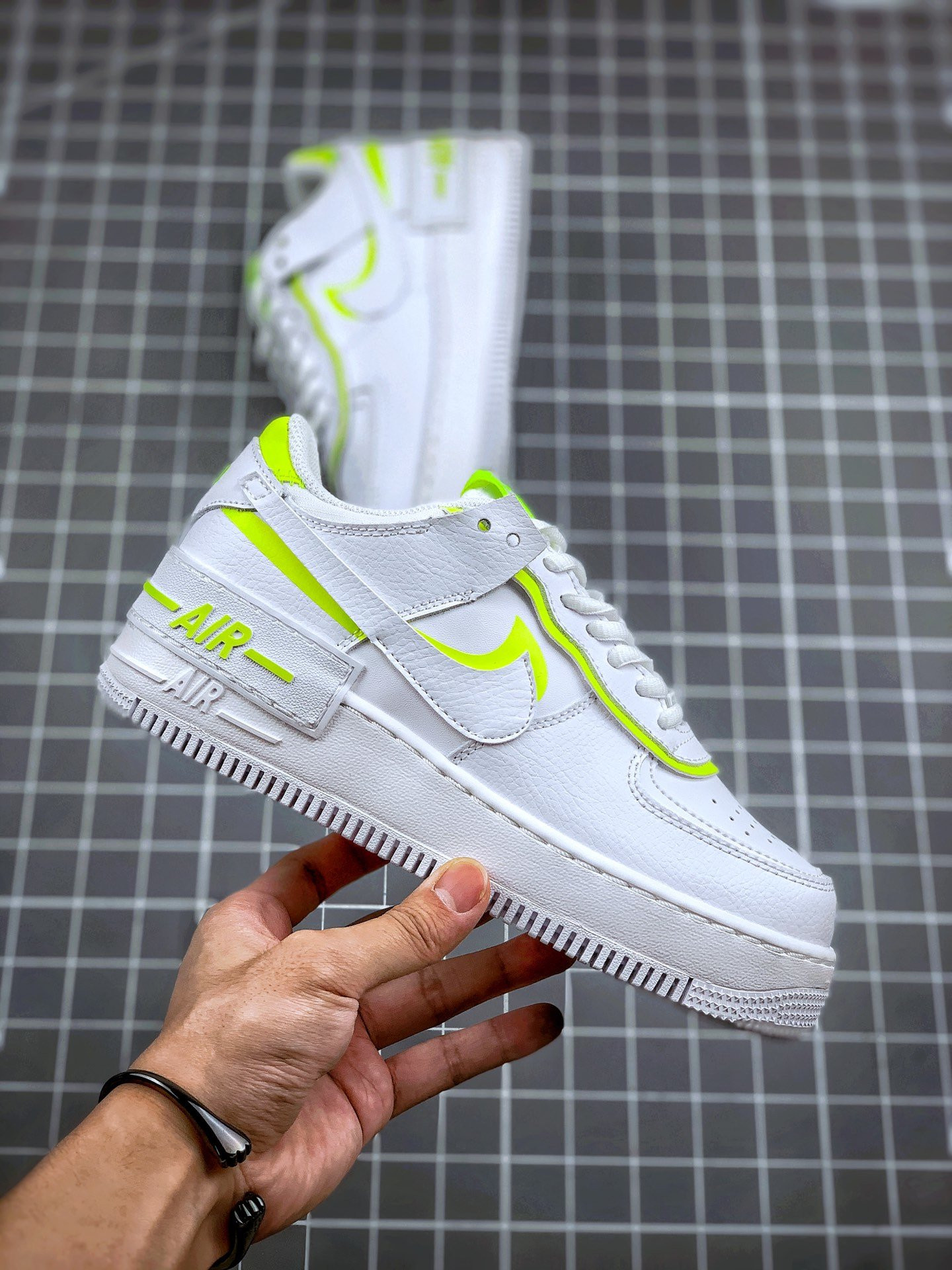 Nike Air Force 1 Low Shadow White Volt For Sale
